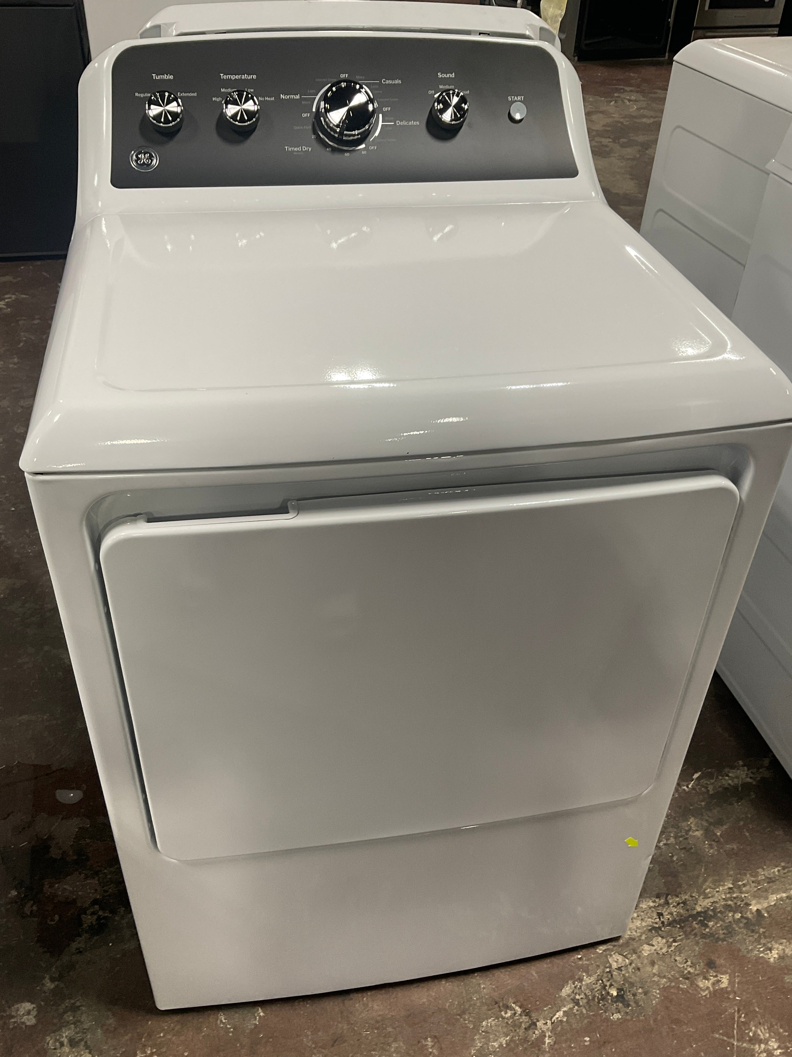 Front view, door closed