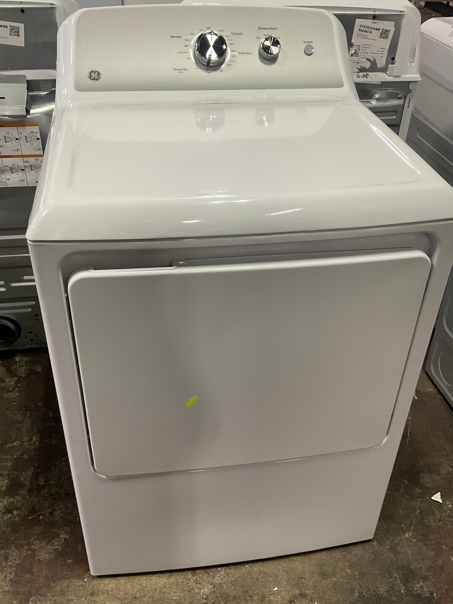 Front view, door closed