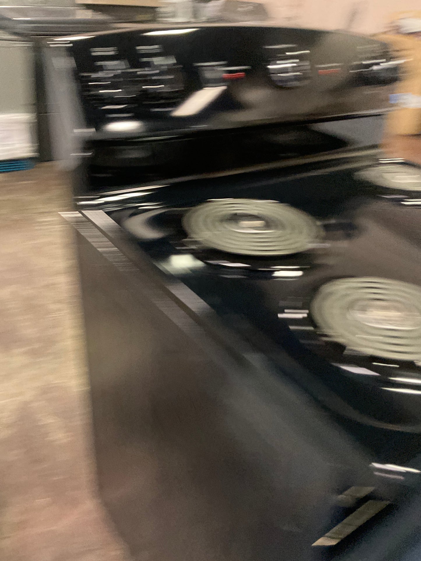 Front view, oven-door closed