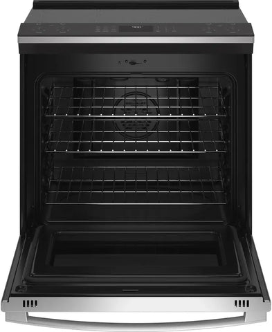 Range of model PHS930YPFS. Image # 8: GE Profile™ 30" Smart Slide-In Fingerprint Resistant Front-Control Induction and Convection Range with No Preheat Air Fry