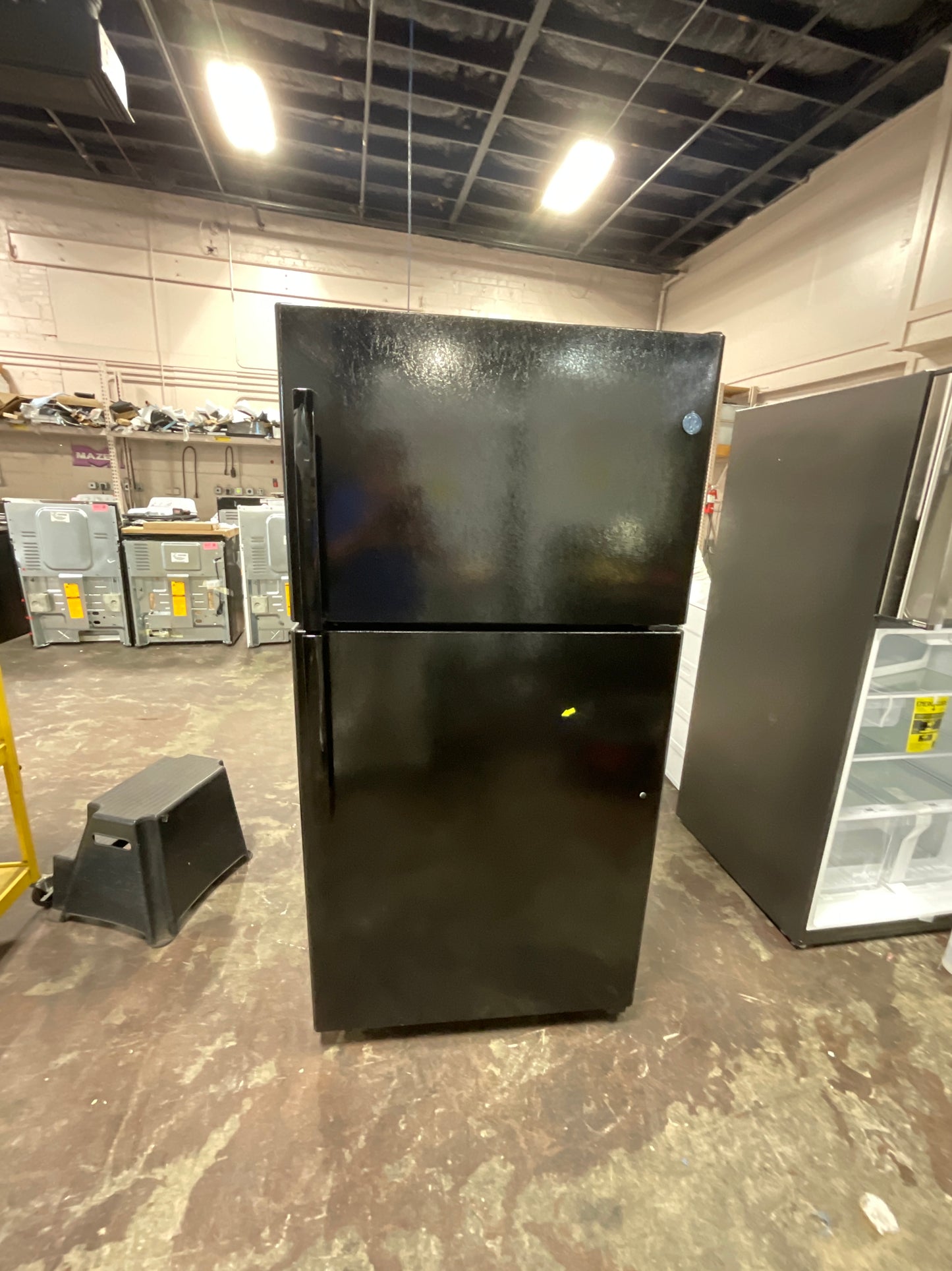 Front view, door closed