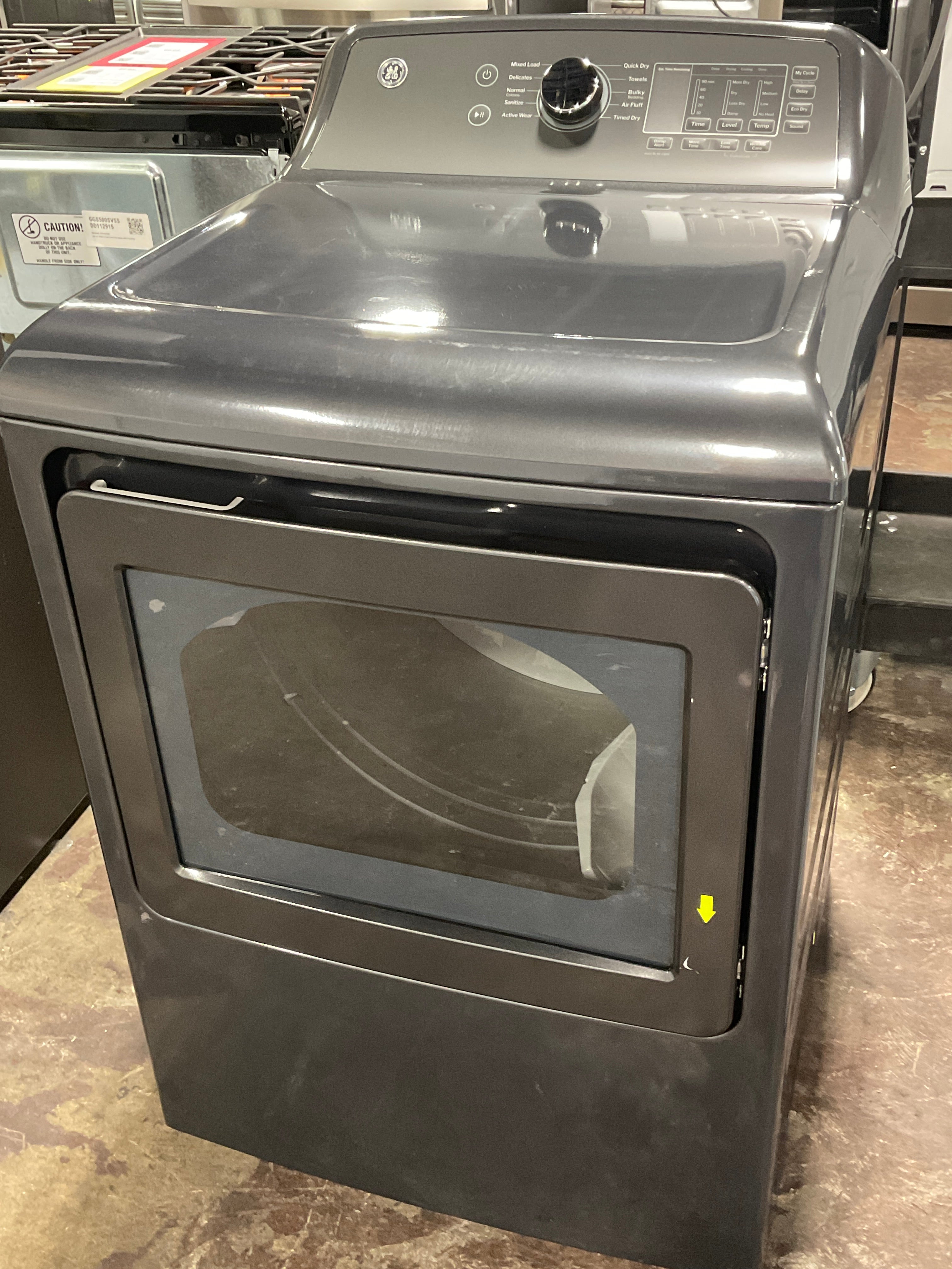 Front view, door closed