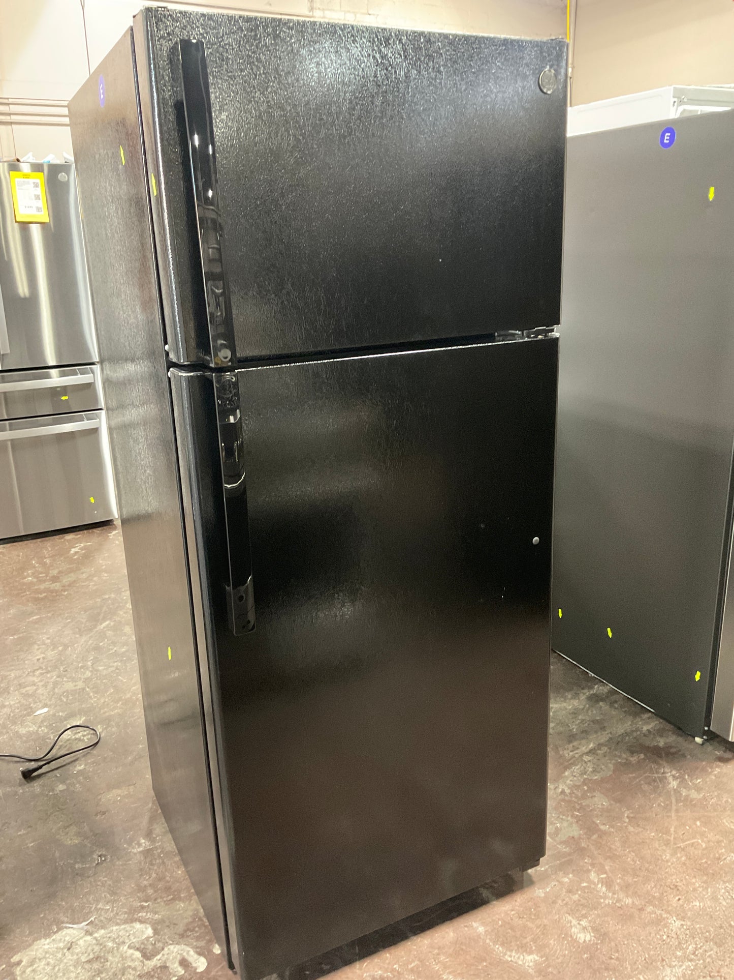 Front view, door closed