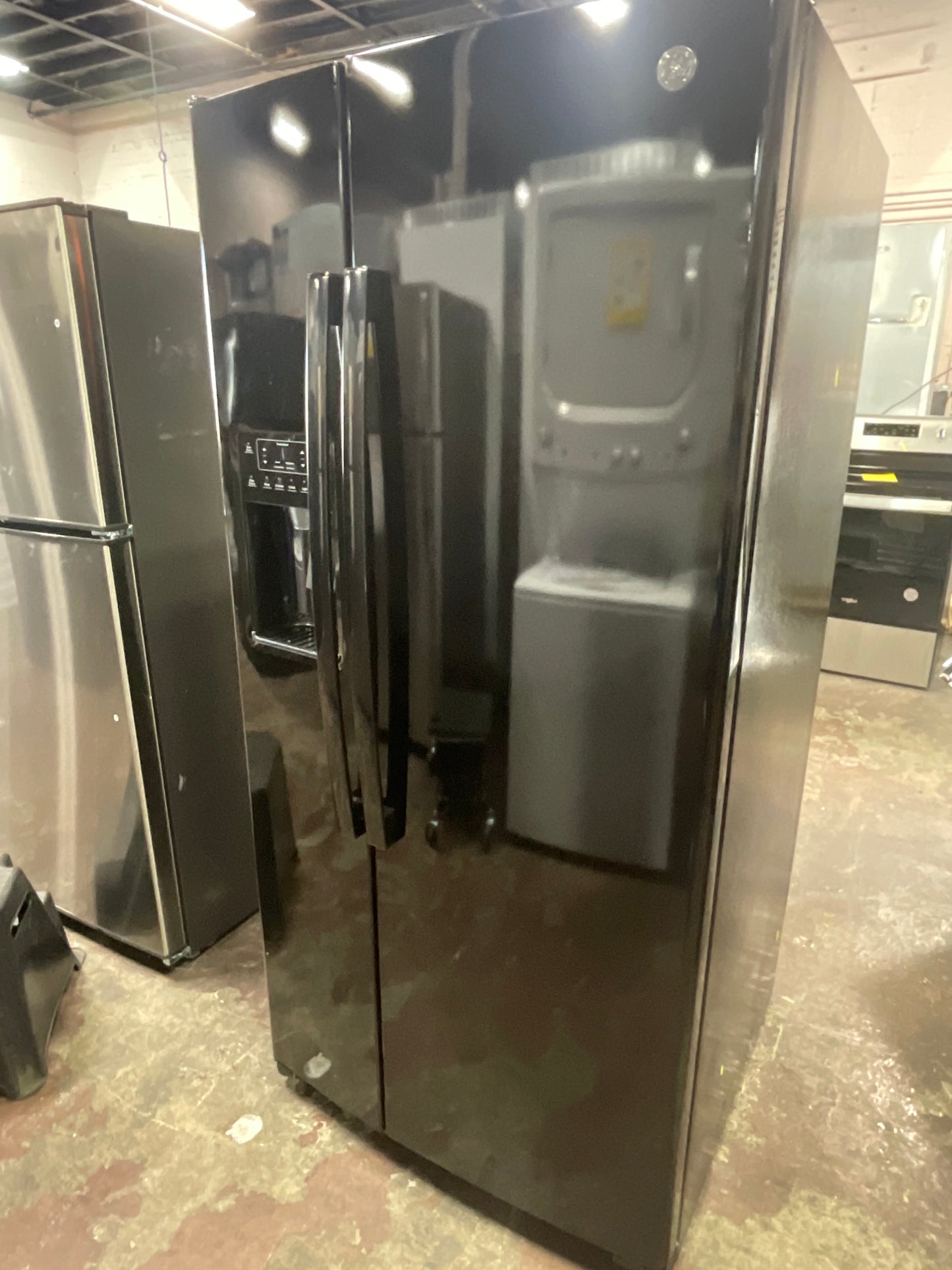 Front view, door closed