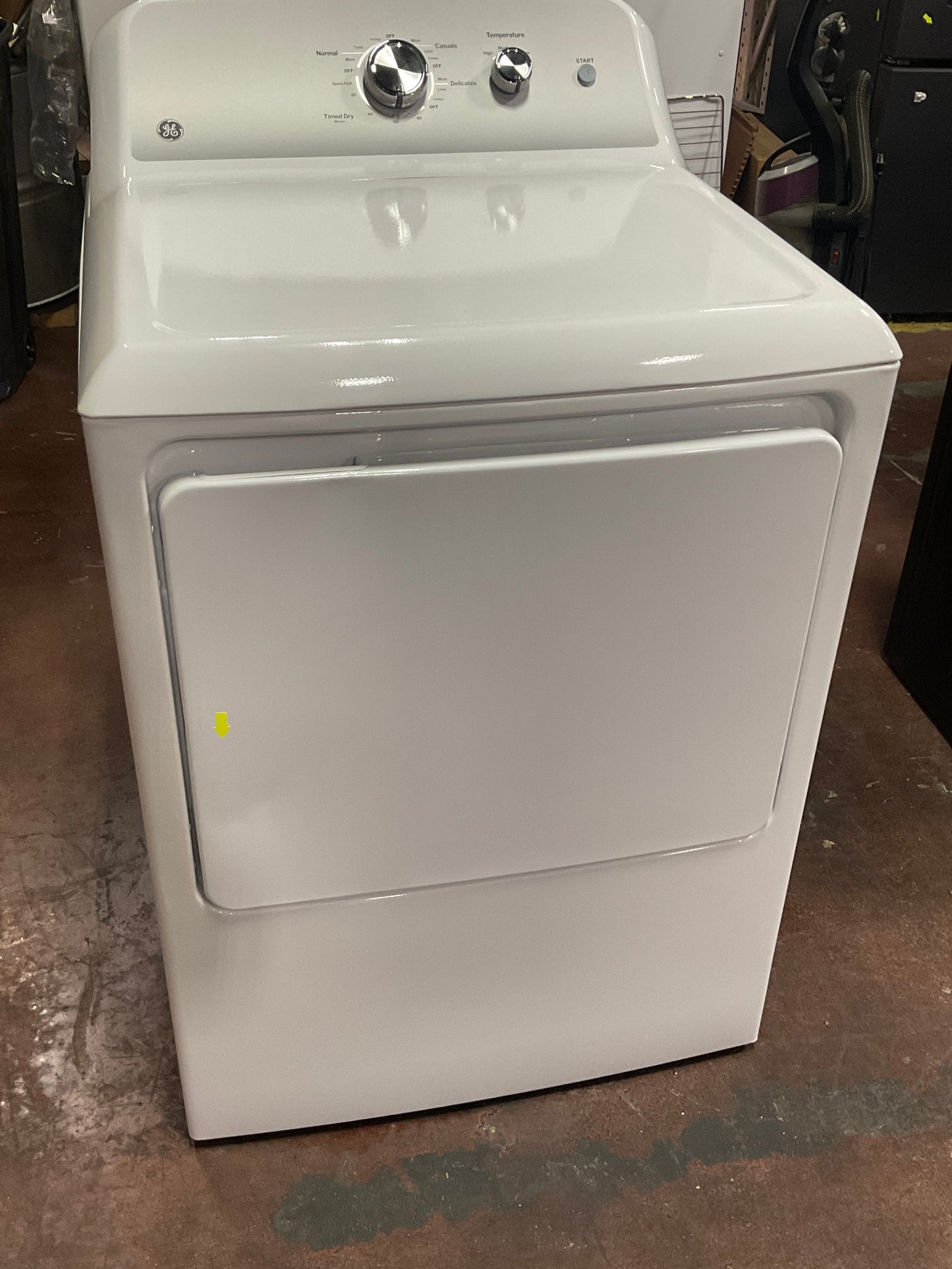 Front view, door closed