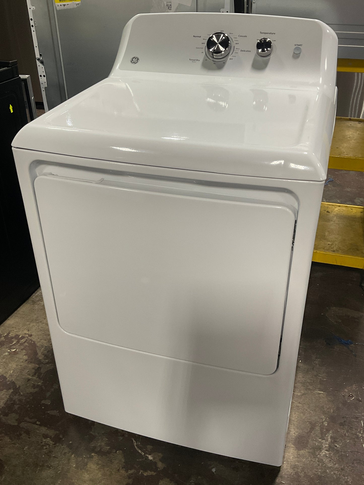 Front view, door closed