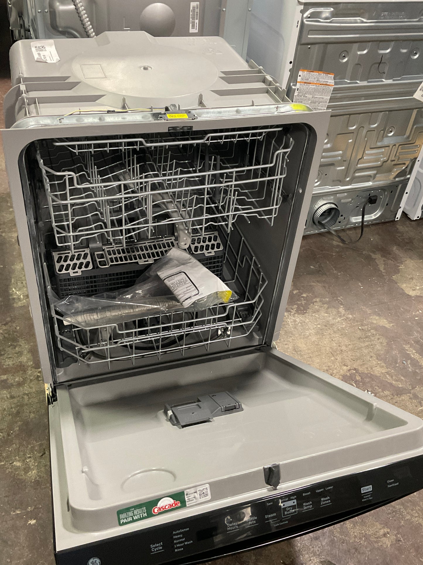 Front view, doors open