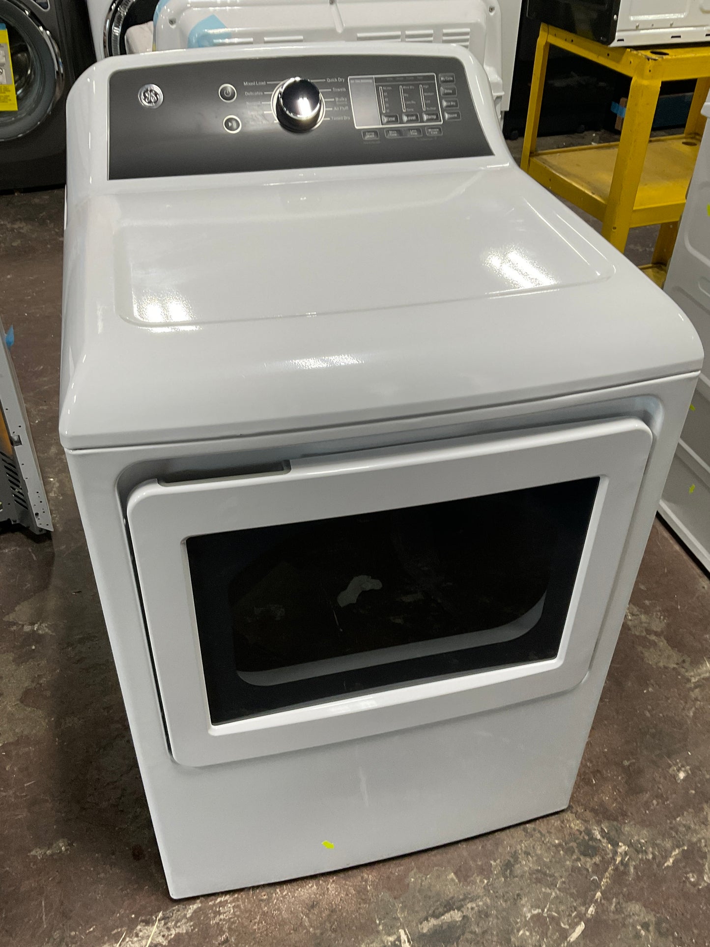 Front view, door closed