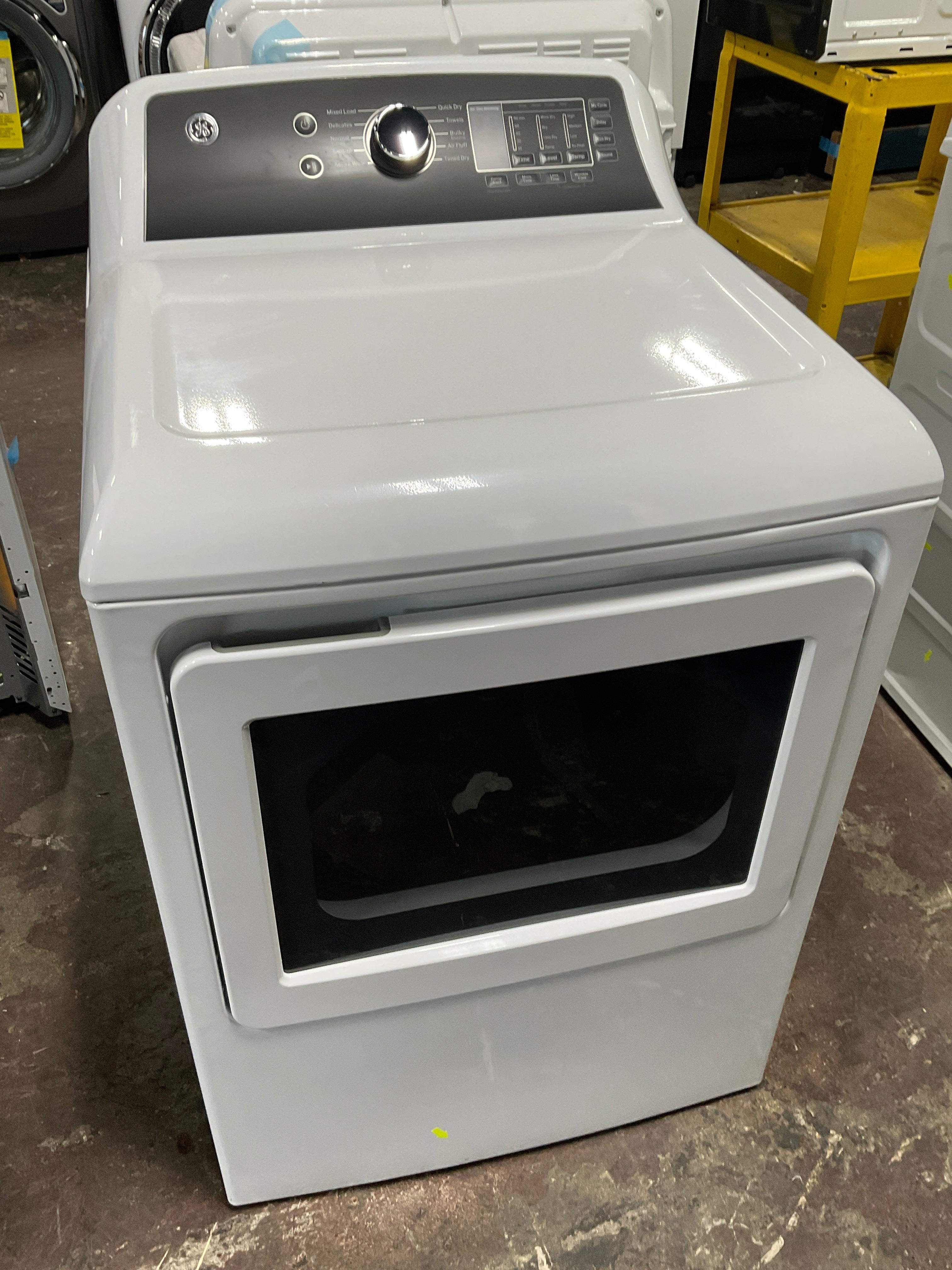 Front view, door closed