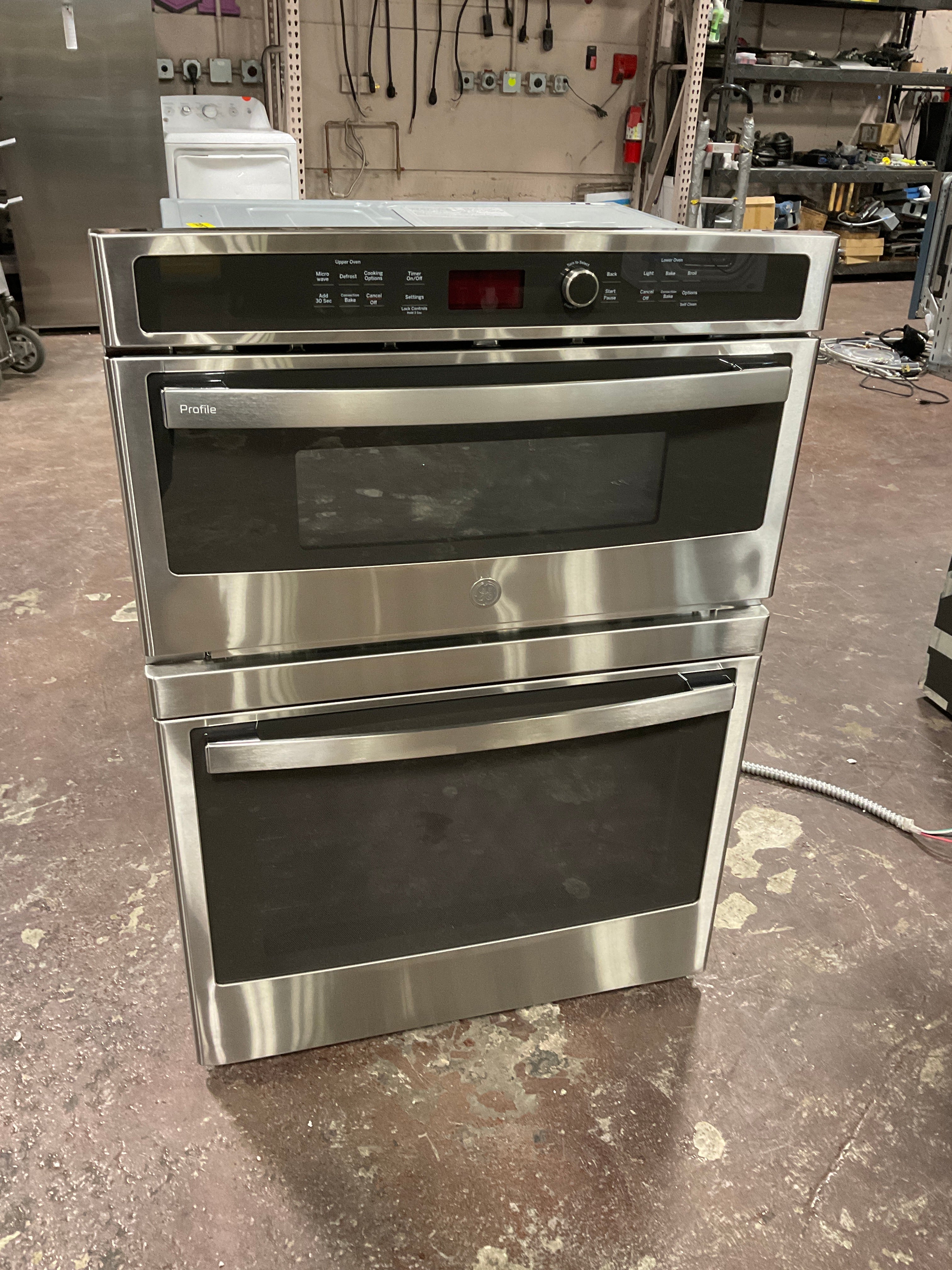 Front view, door closed