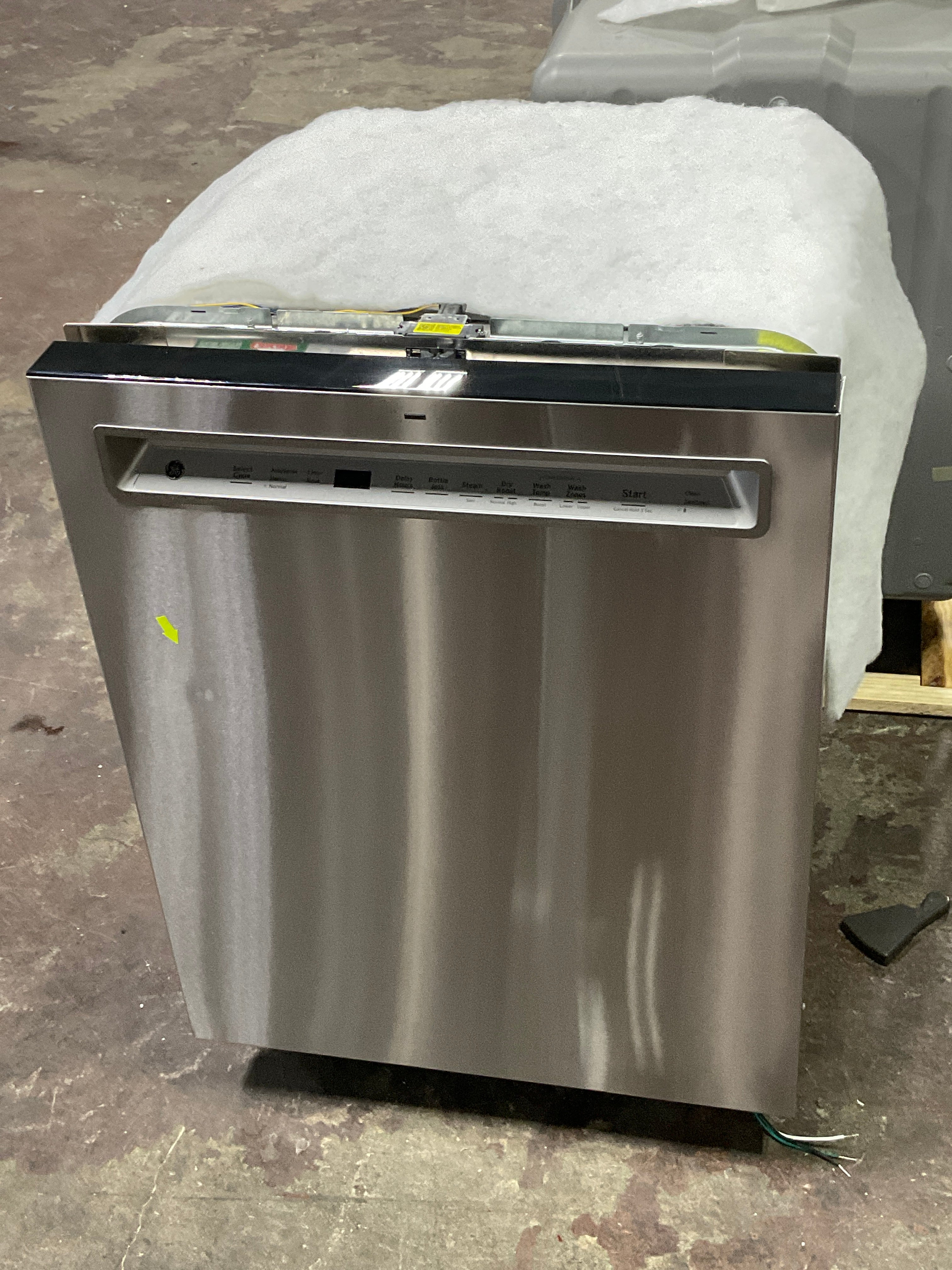 Front view, doors closed