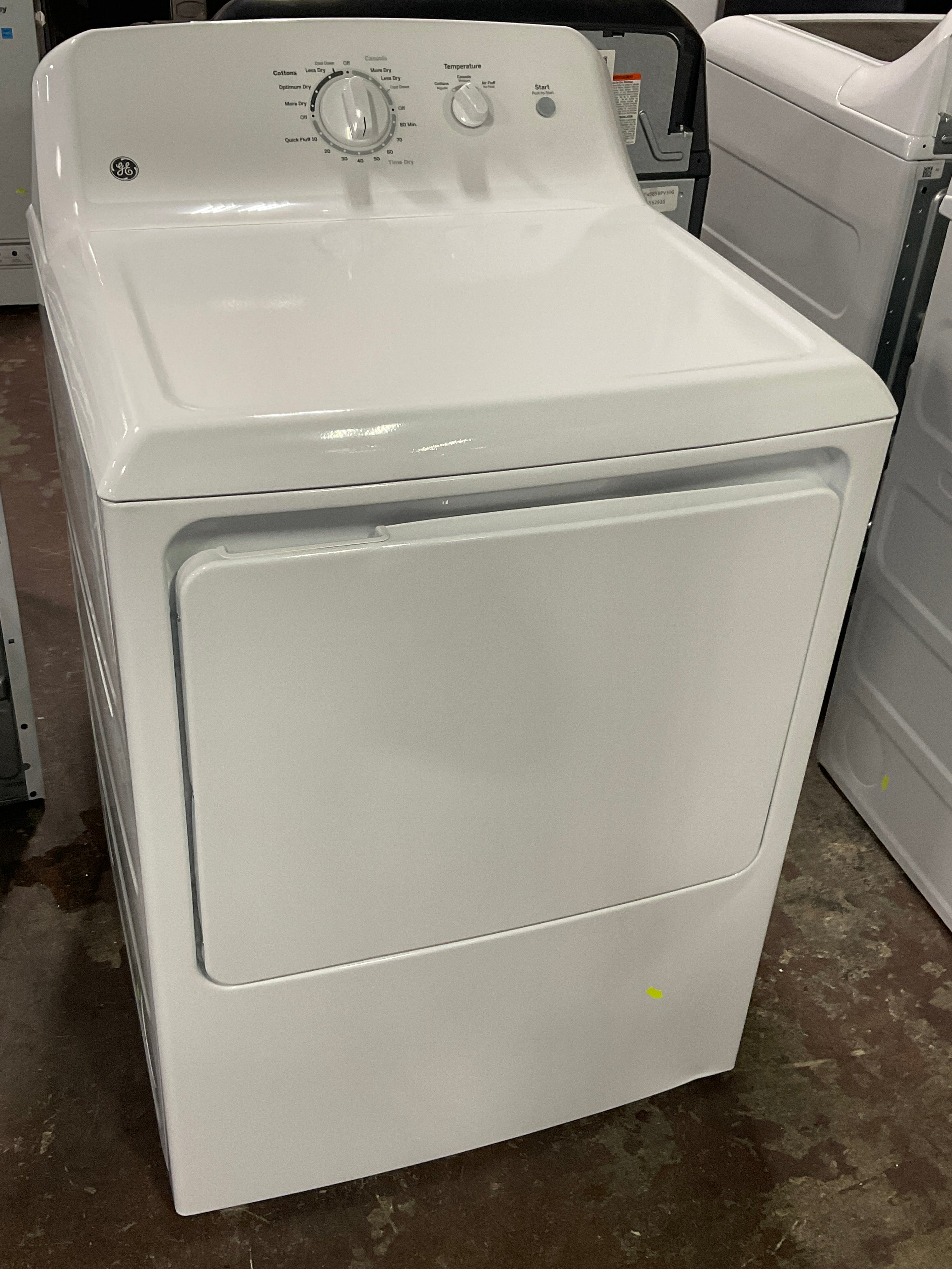 Front view, door closed