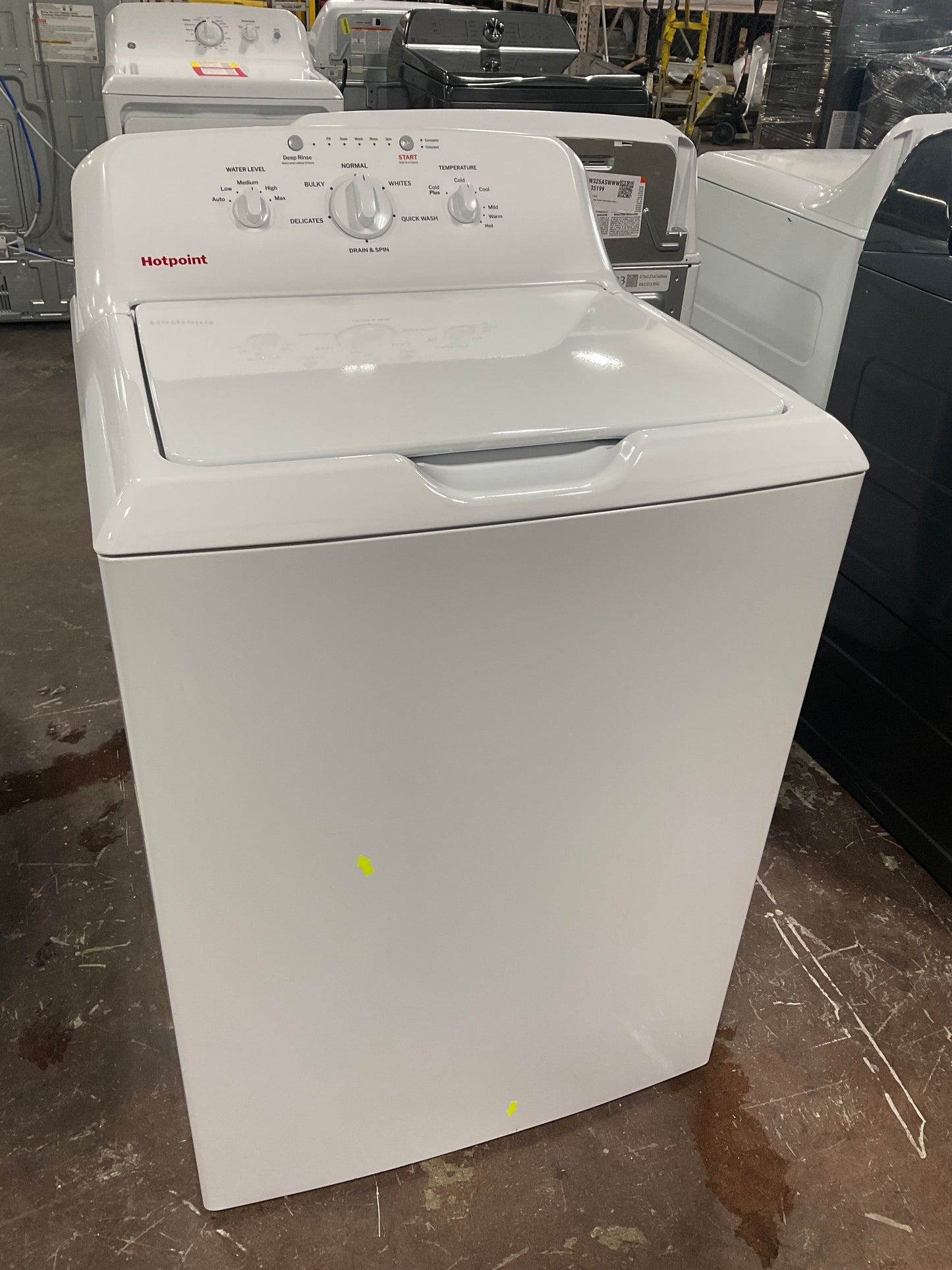 Front view, door closed