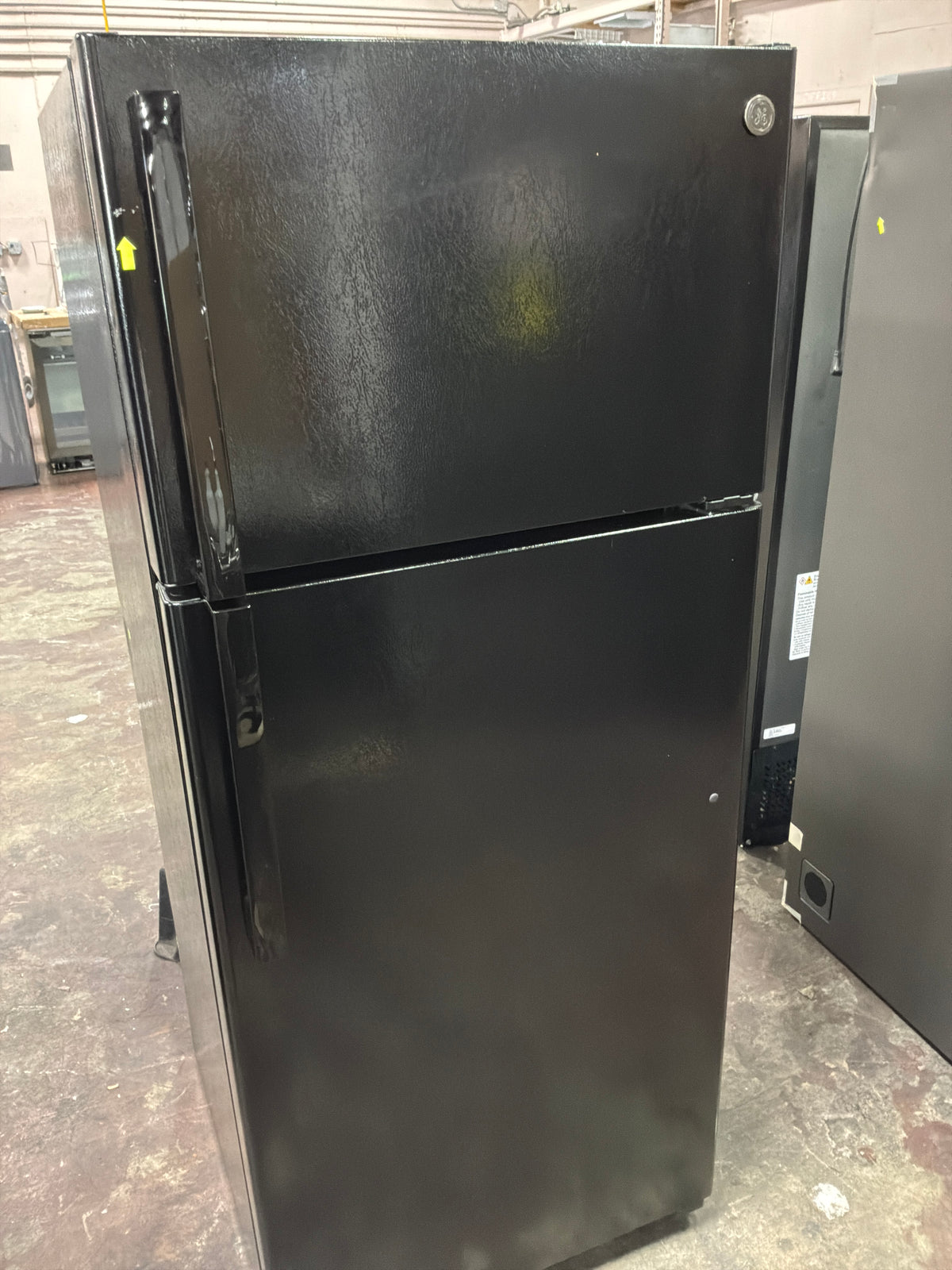 Front view, door closed