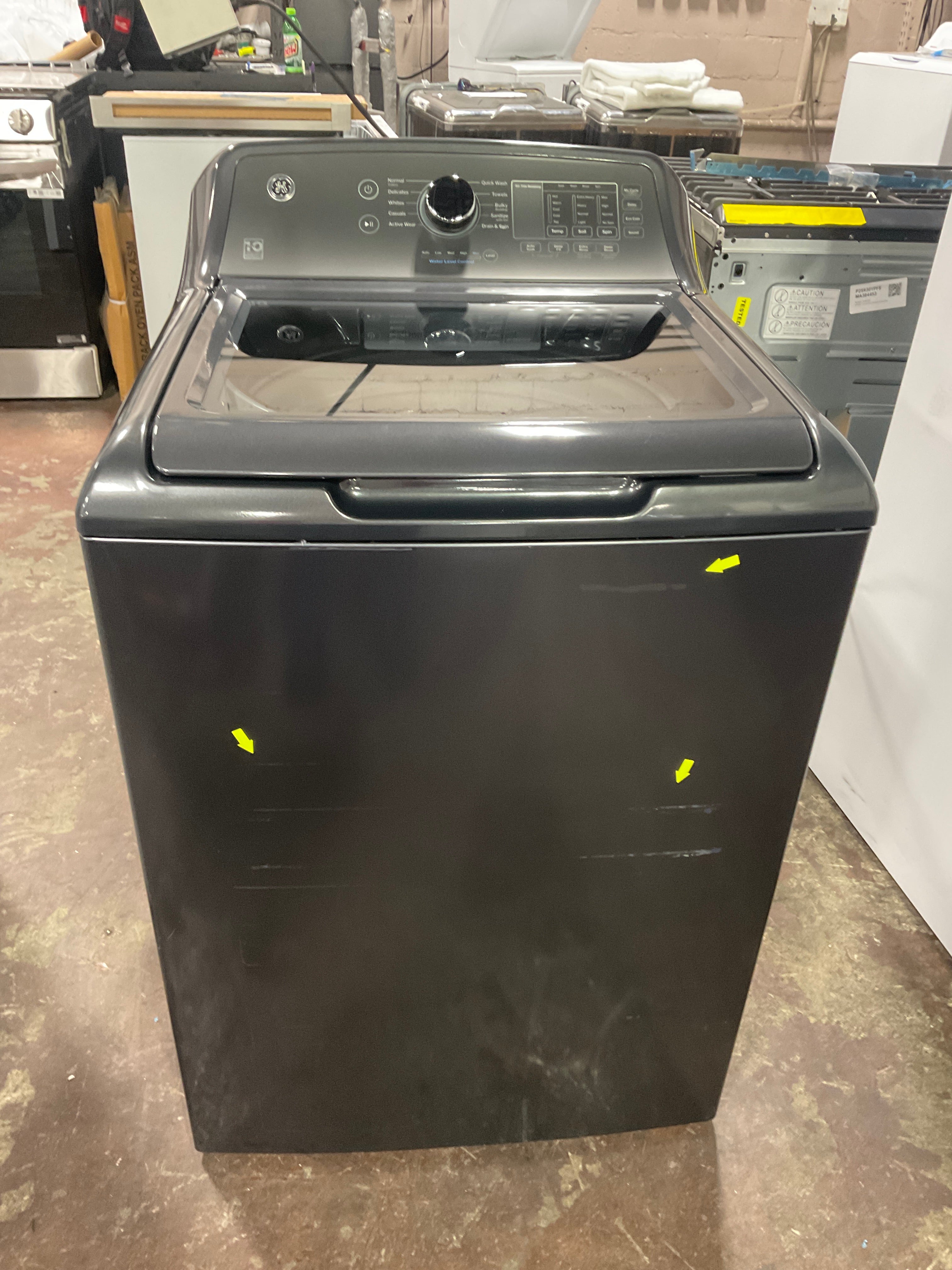 Front view, door closed