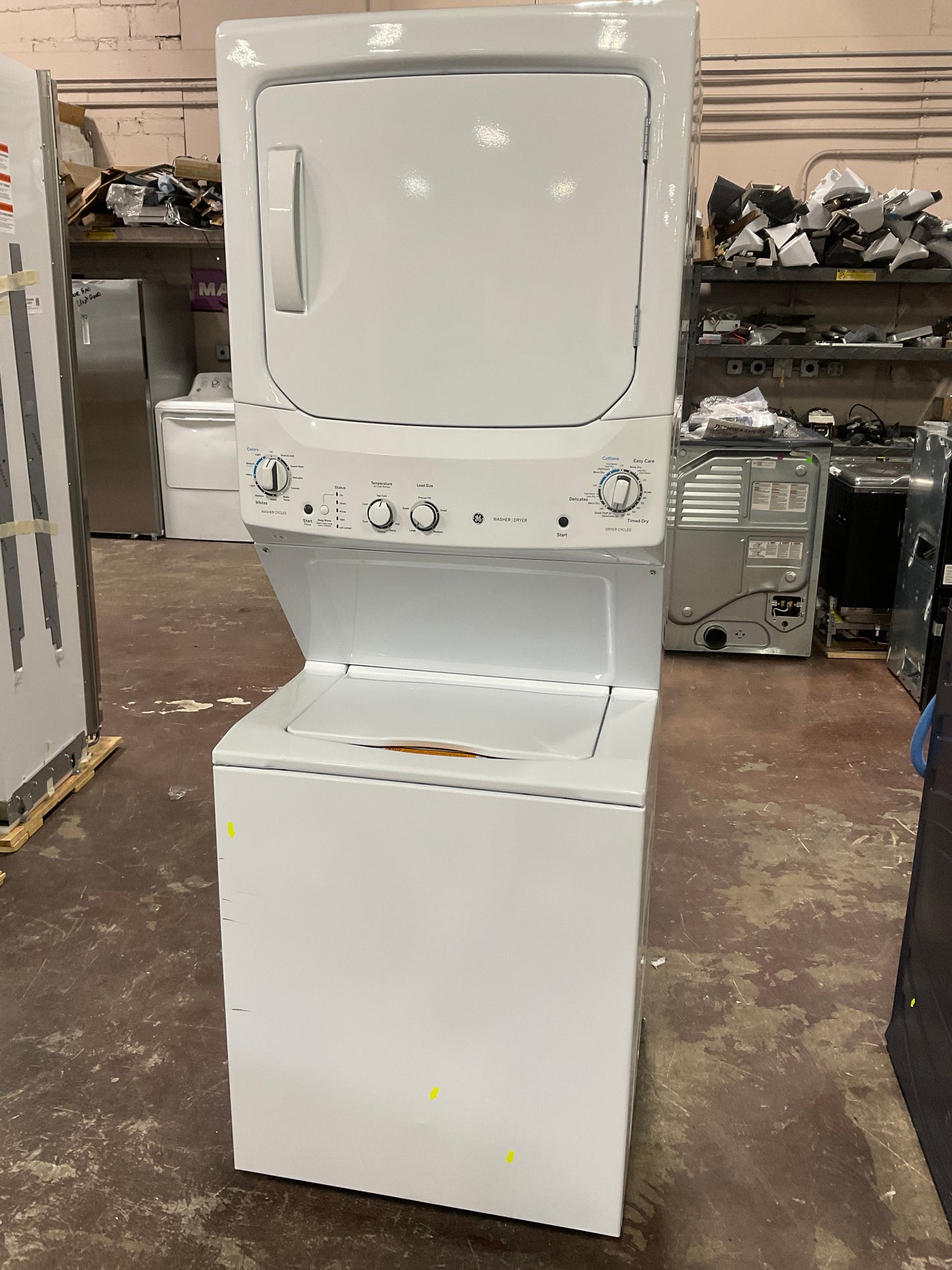 Front view, doors closed