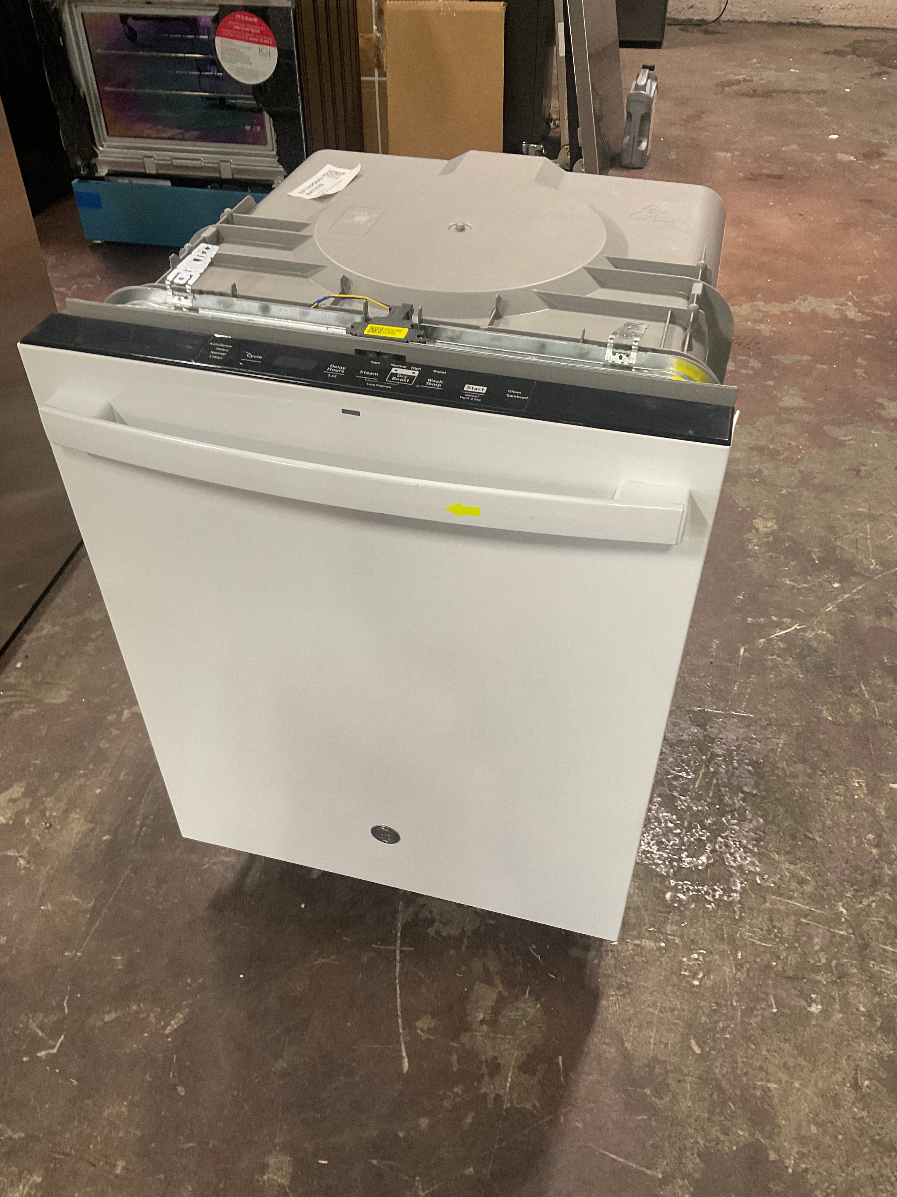 Front view, doors closed