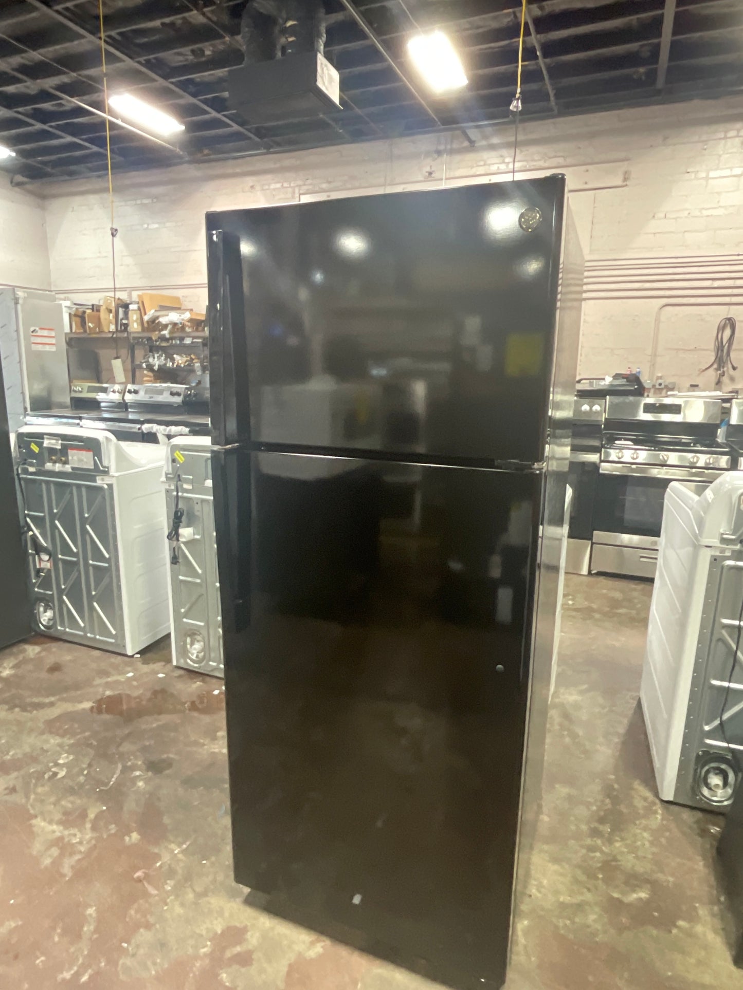Front view, door closed