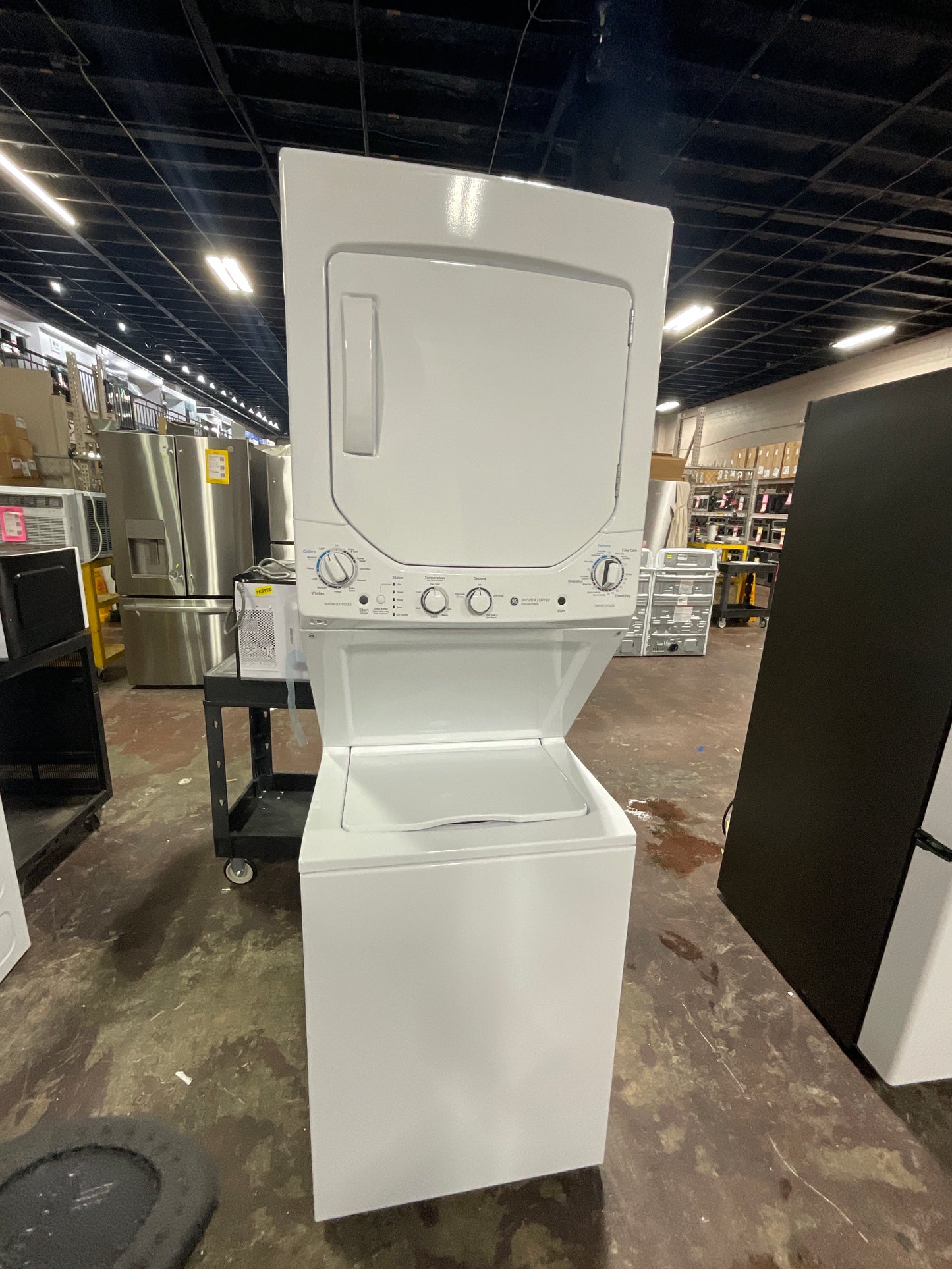 Front view, doors closed