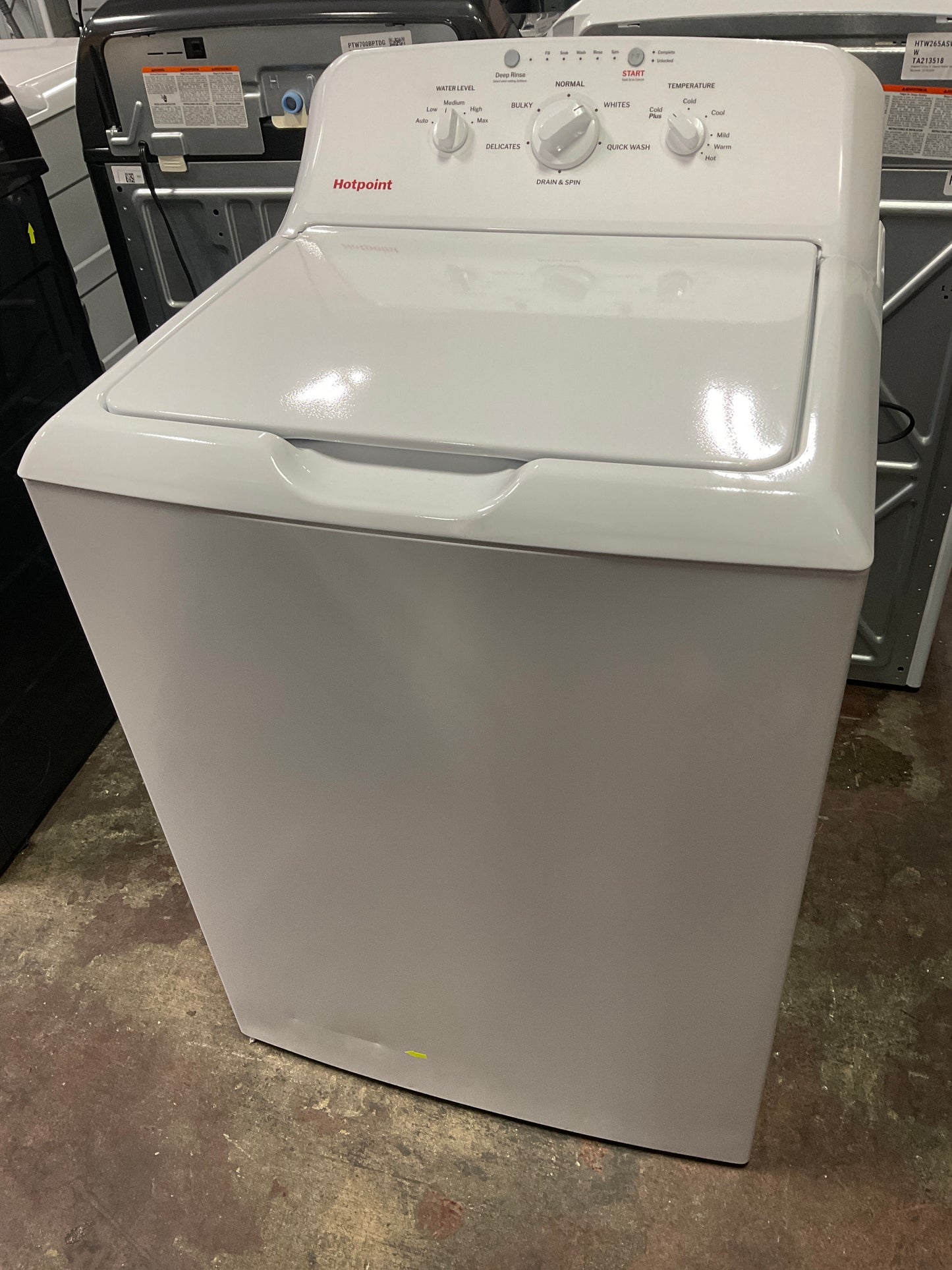 Front view, door closed