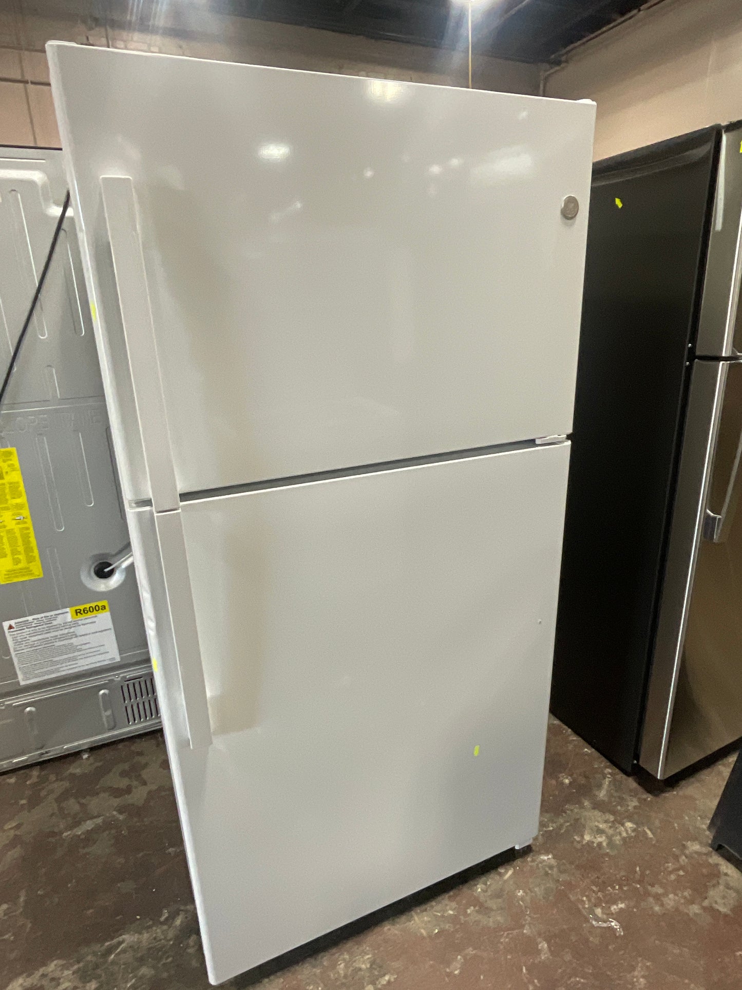 Front view, door closed