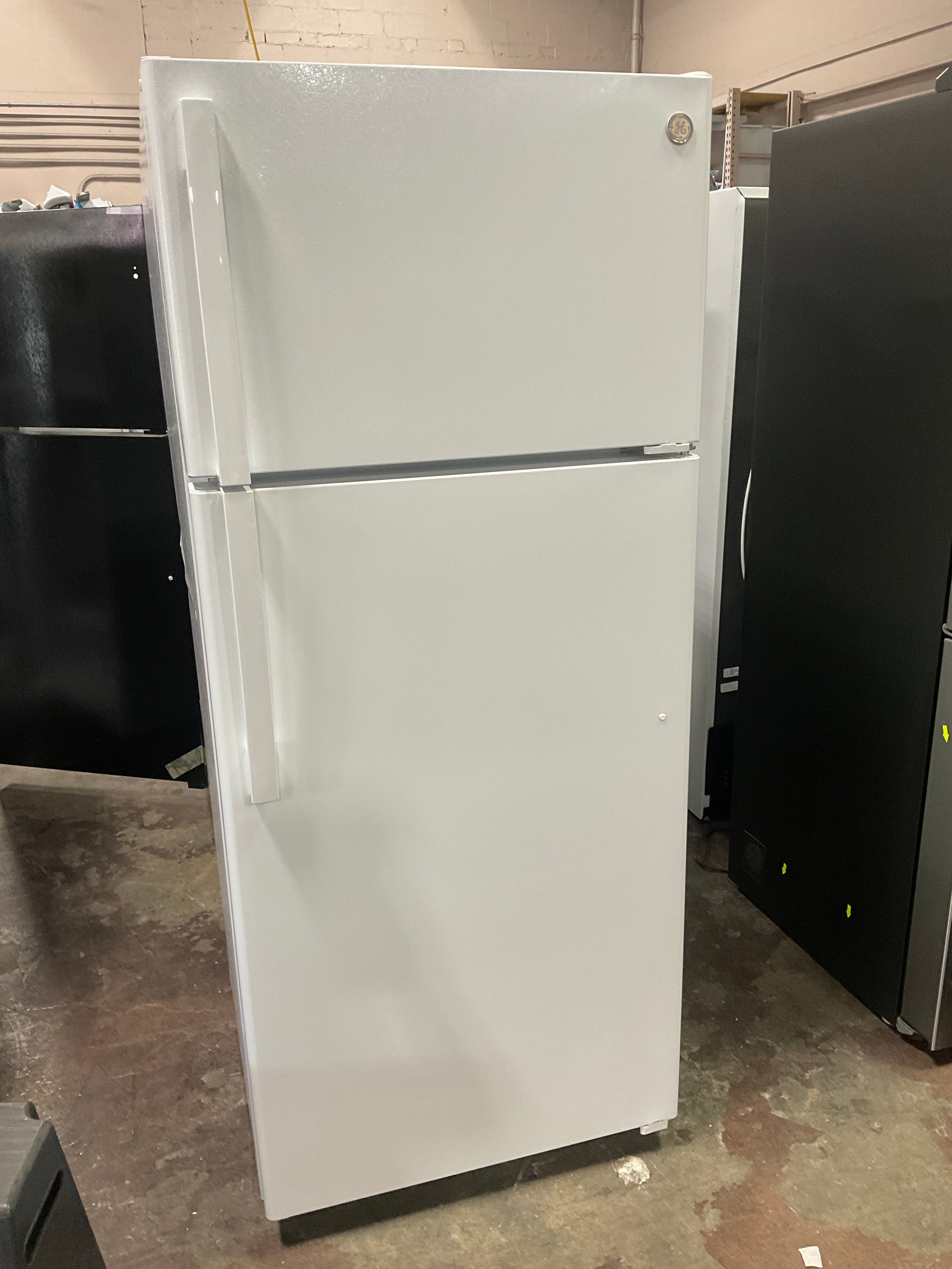 Front view, door closed