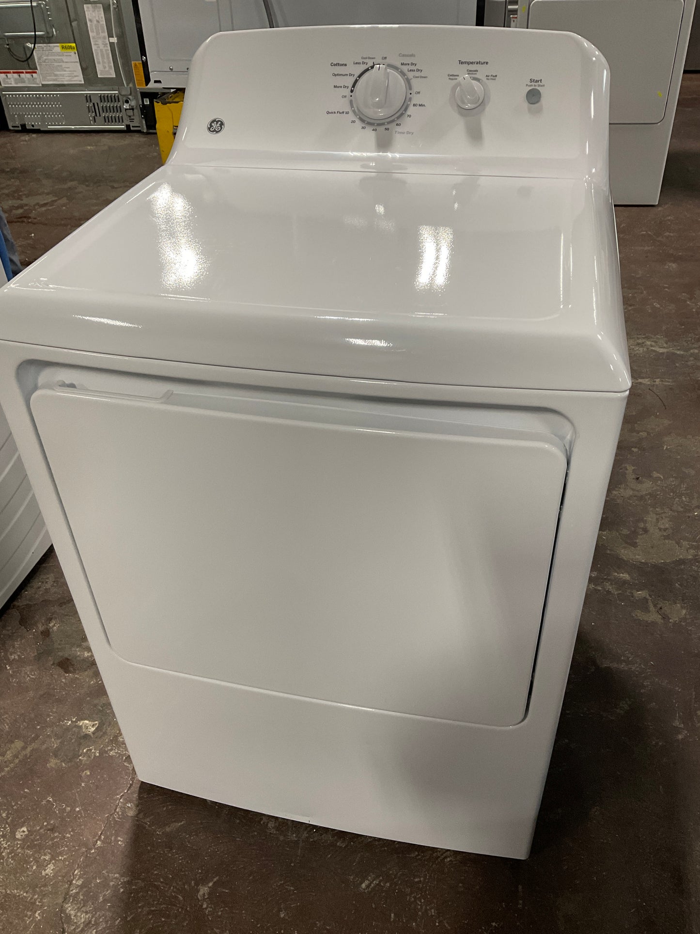 Front view, door closed