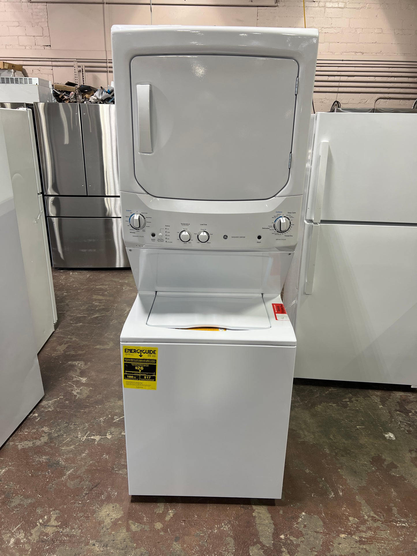 Front view, doors closed