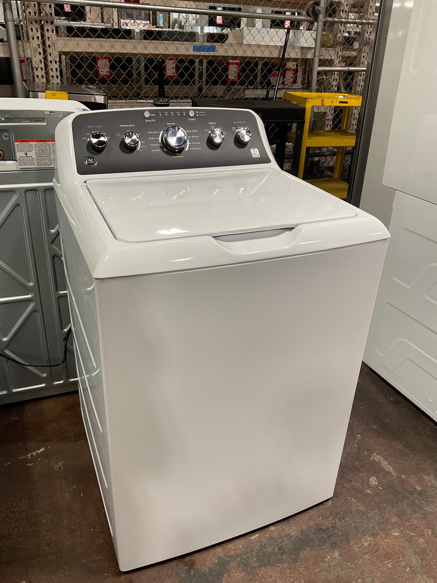 Front view, door closed