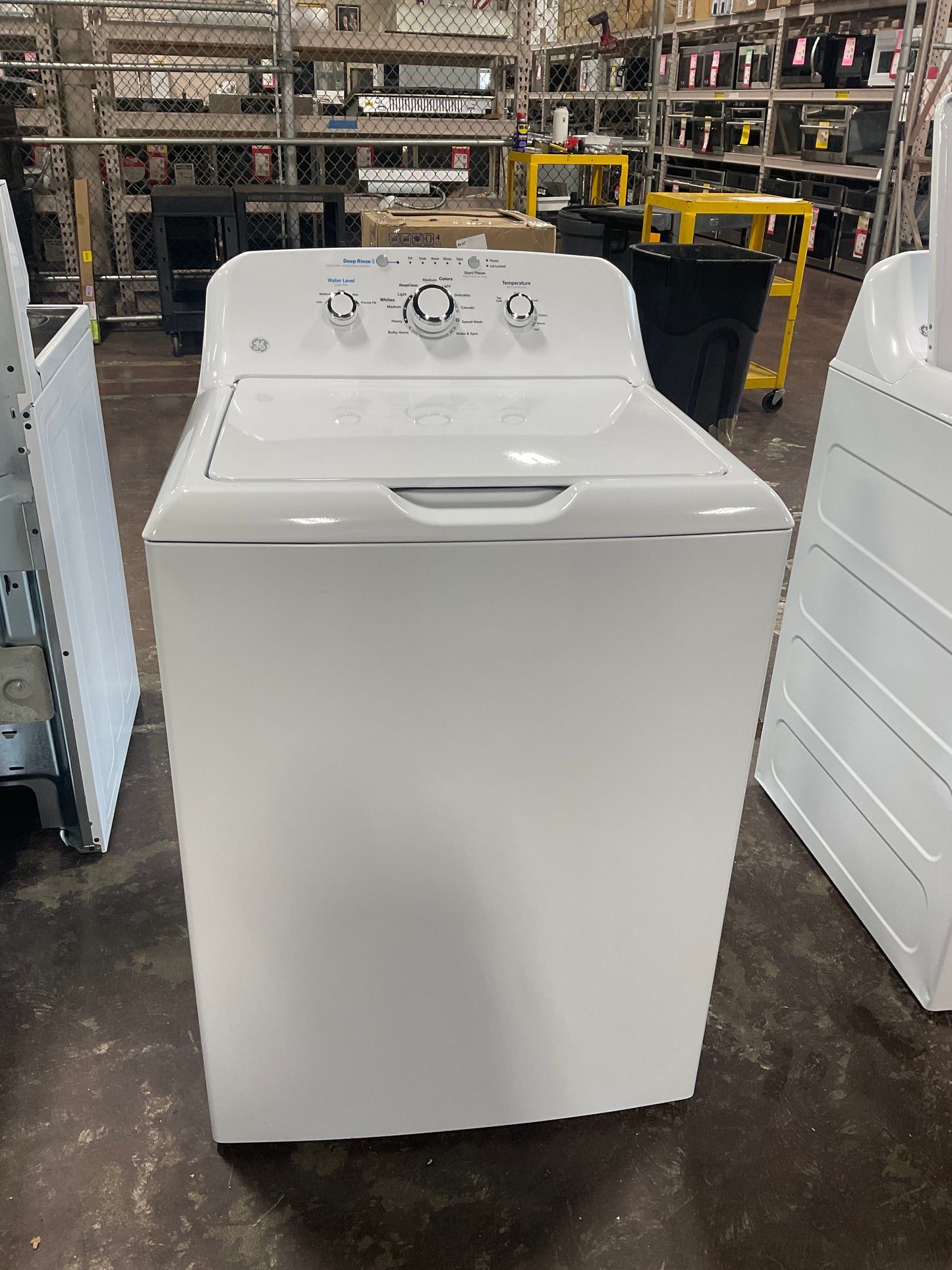 Front view, door closed