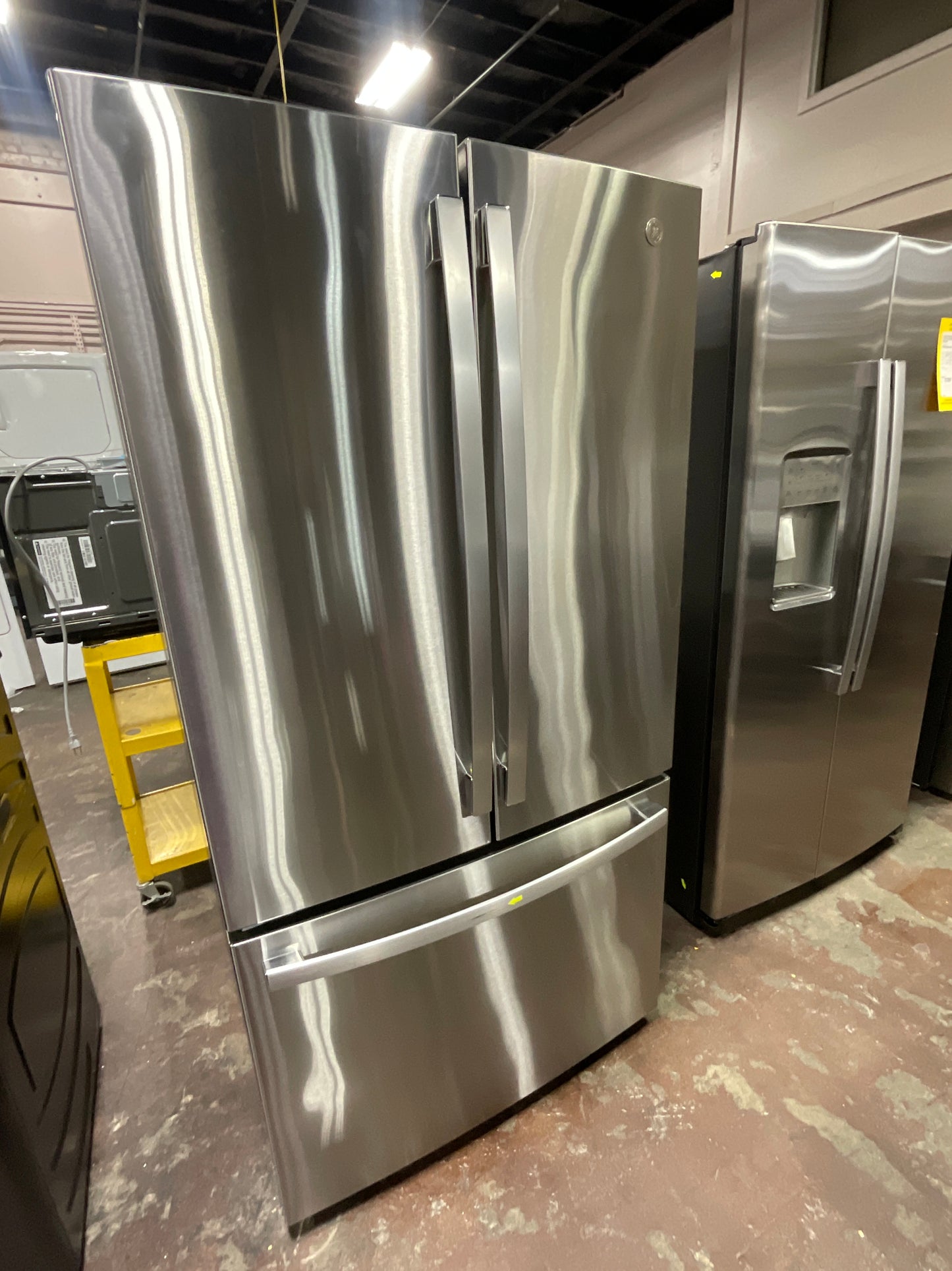 Front view, door closed