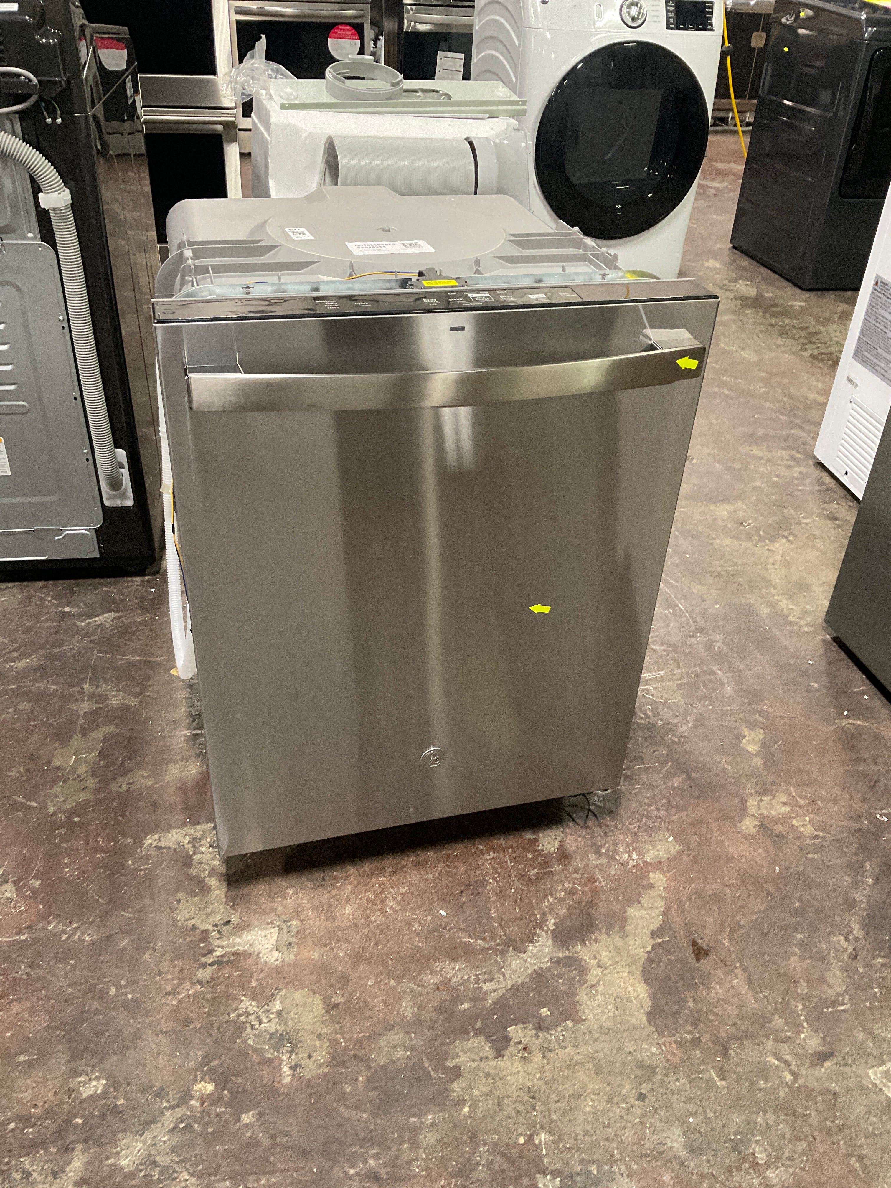 Front view, doors closed