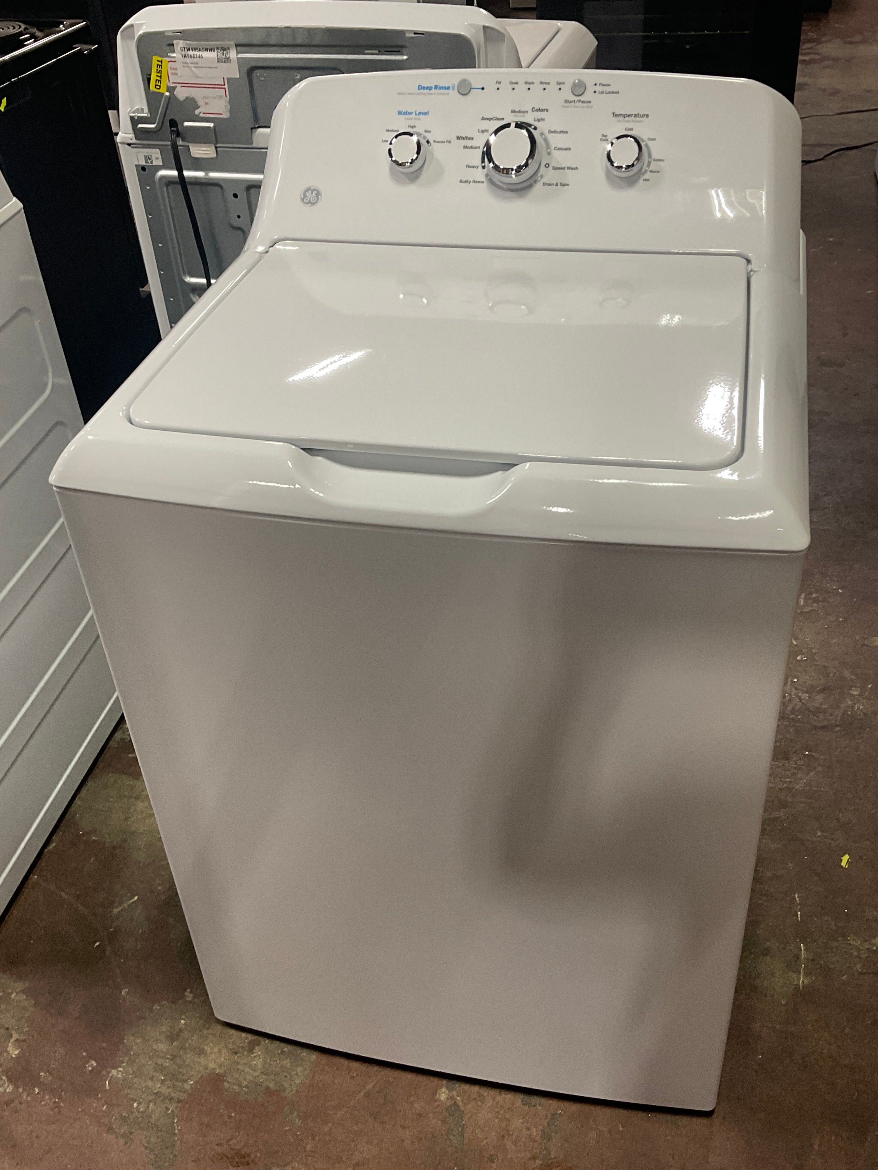 Front view, door closed