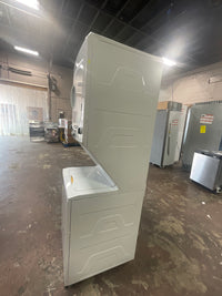 GE Unitized Spacemaker® 2.3 cu. ft. Capacity Washer with Stainless Steel Basket and 4.4 cu. ft. Capacity Electric Dryer