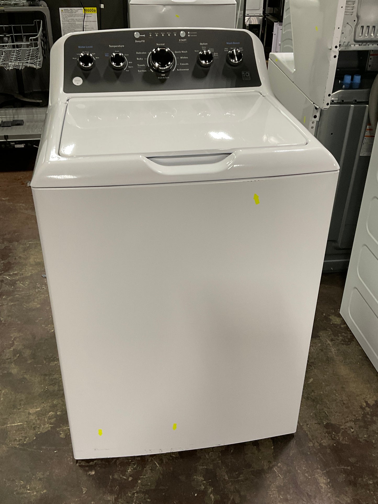 Front view, door closed