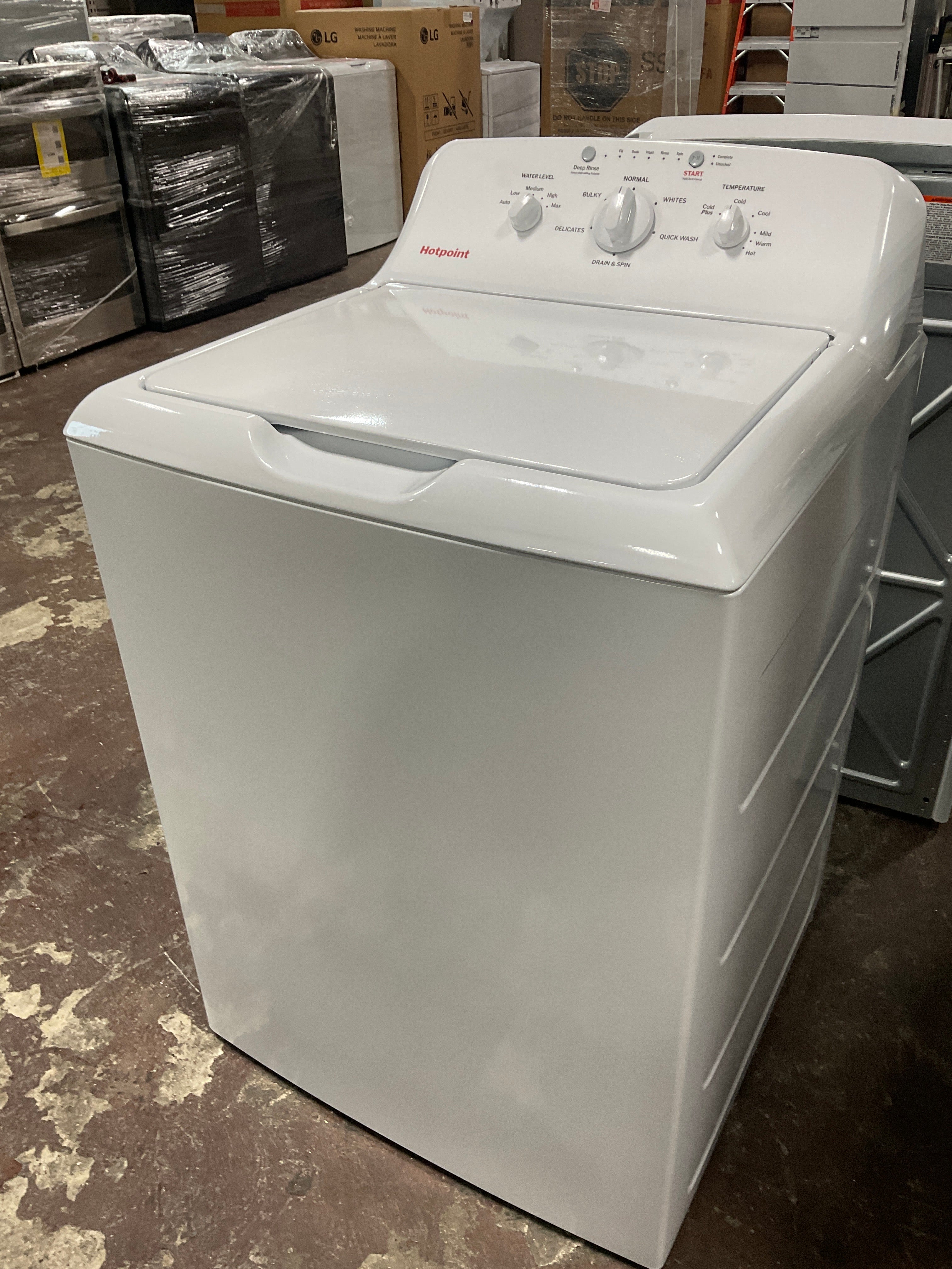 Front view, door closed