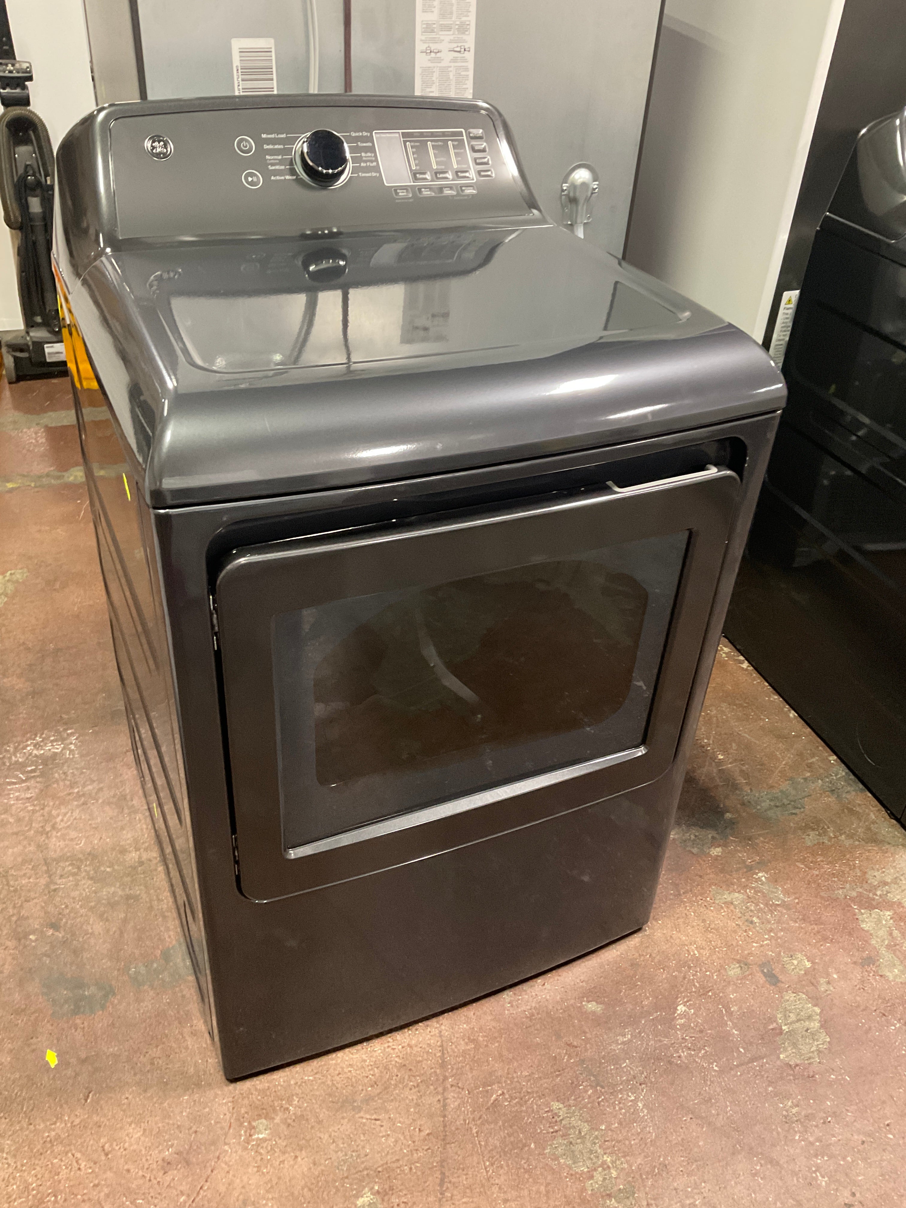 Front view, door closed