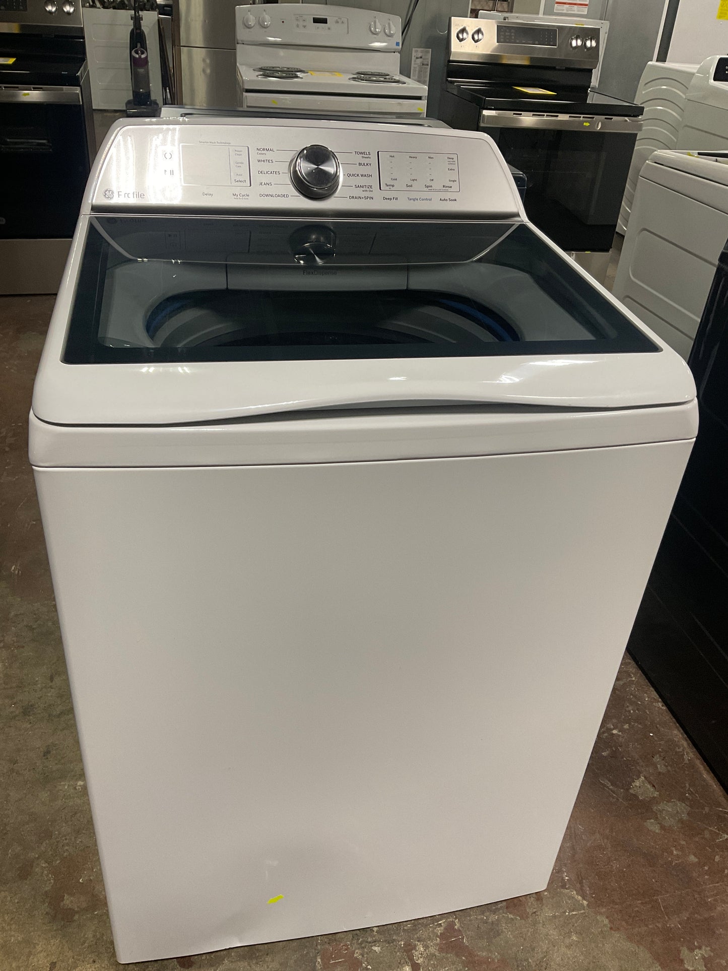 Front view, door closed