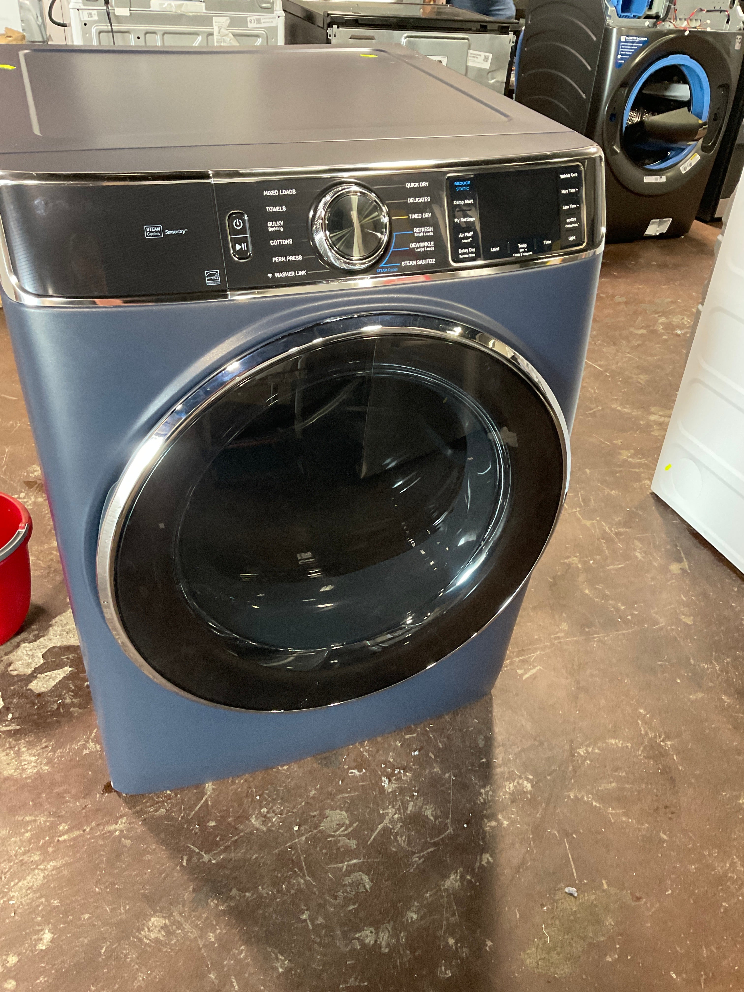 Front view, door closed