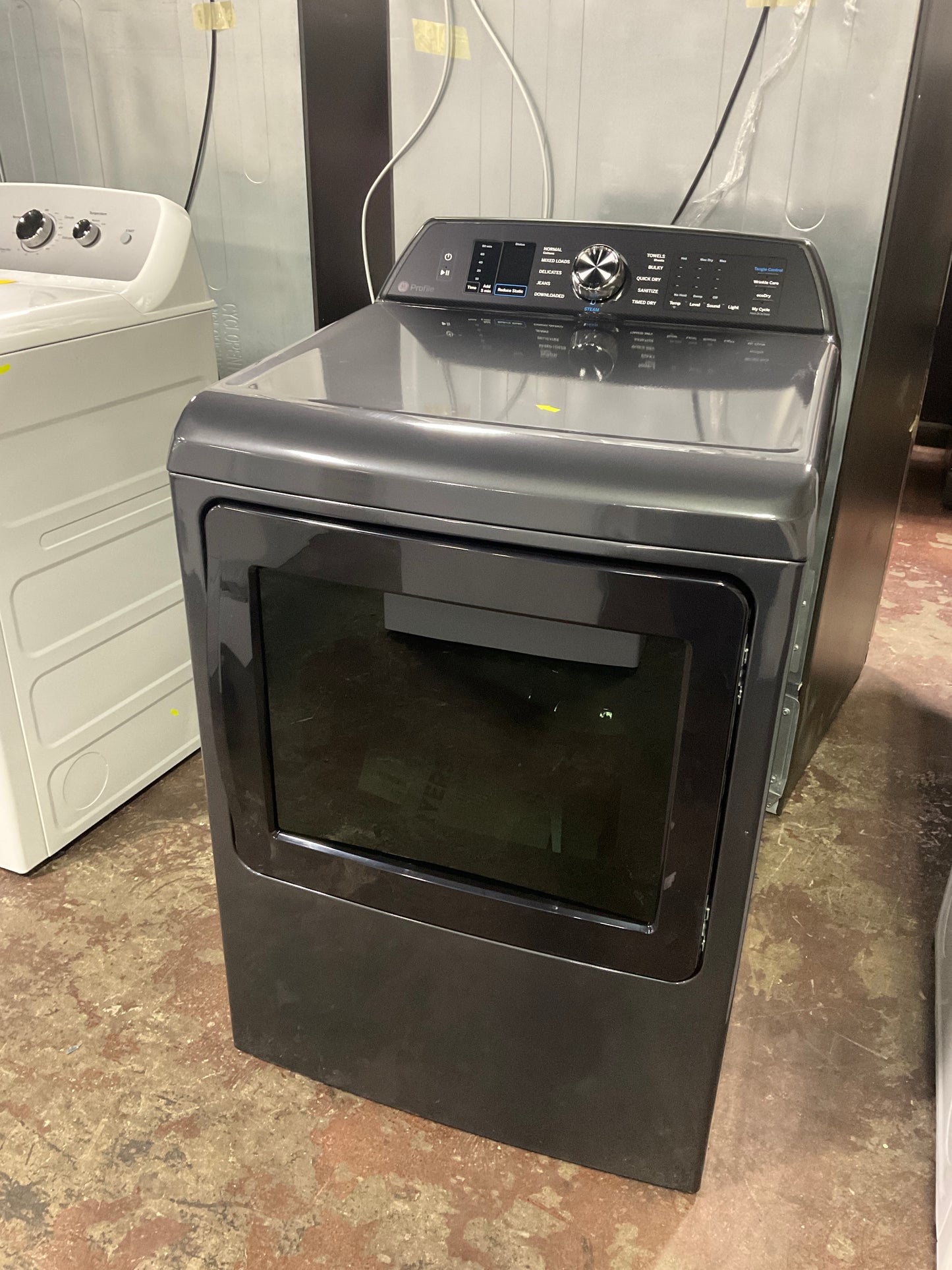 Front view, door closed