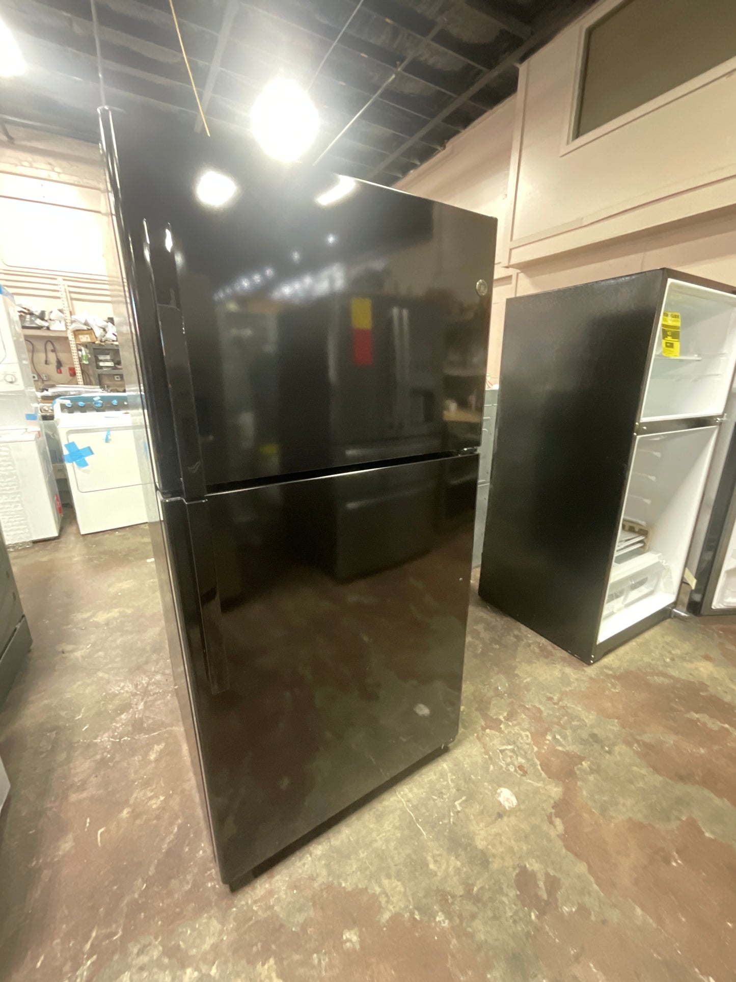Front view, door closed
