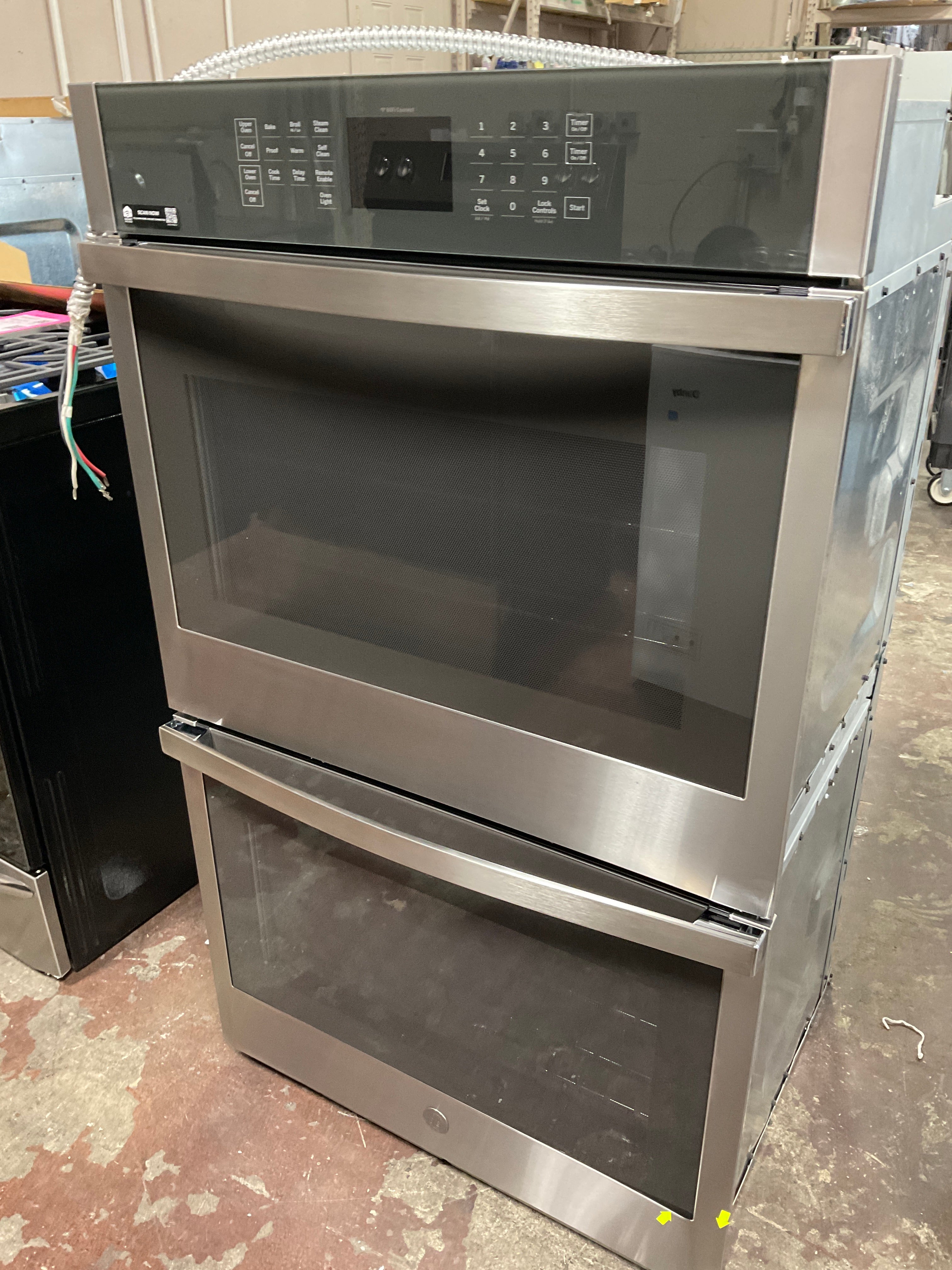 Front view, door closed