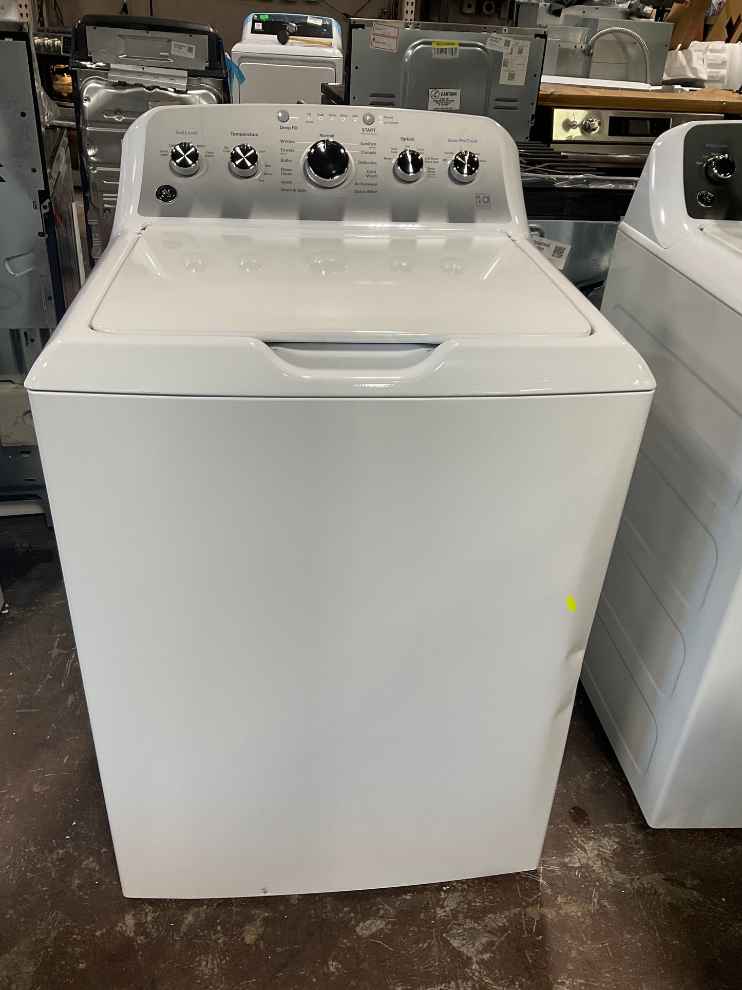 Front view, door closed