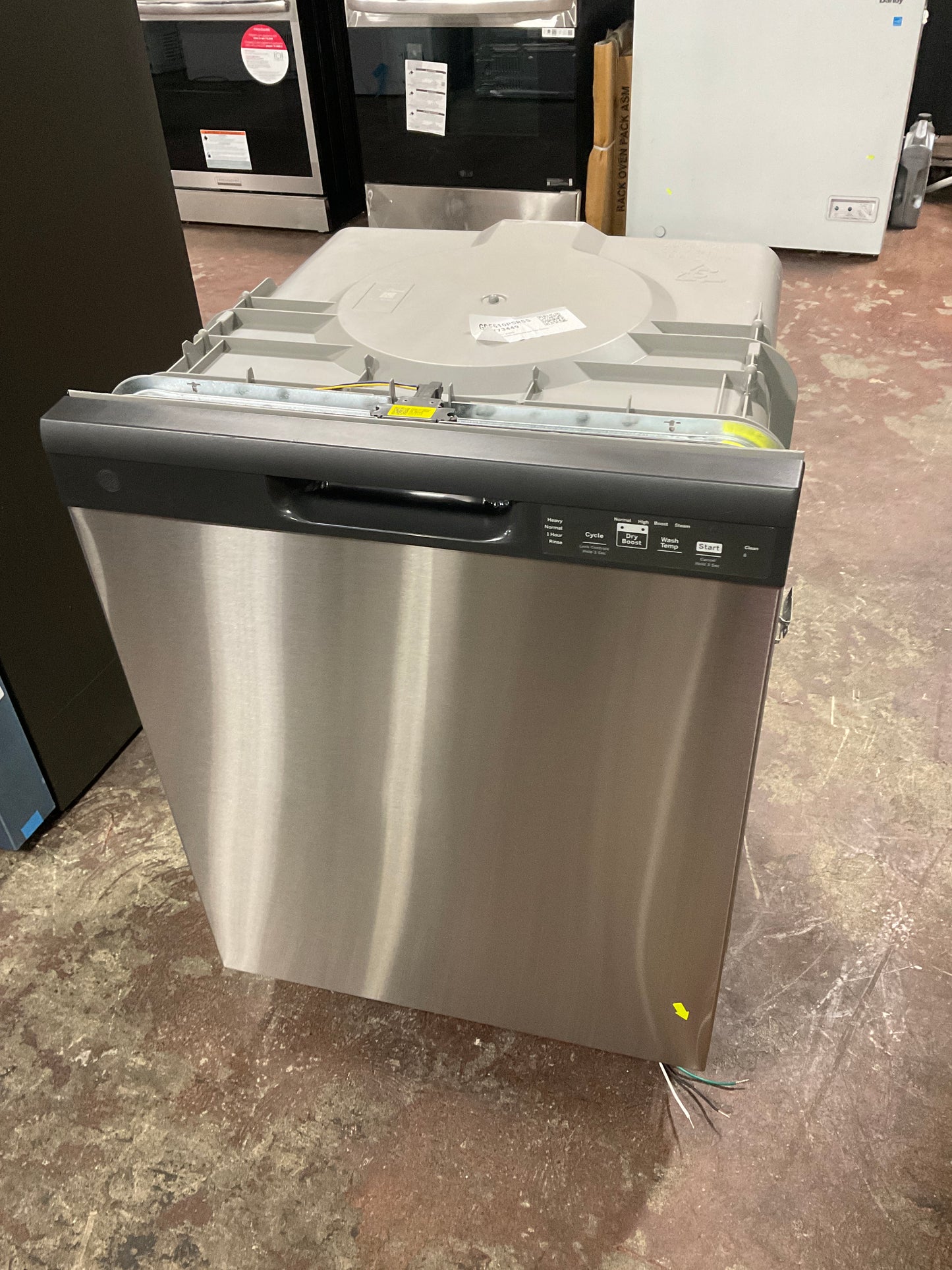 Front view, doors closed