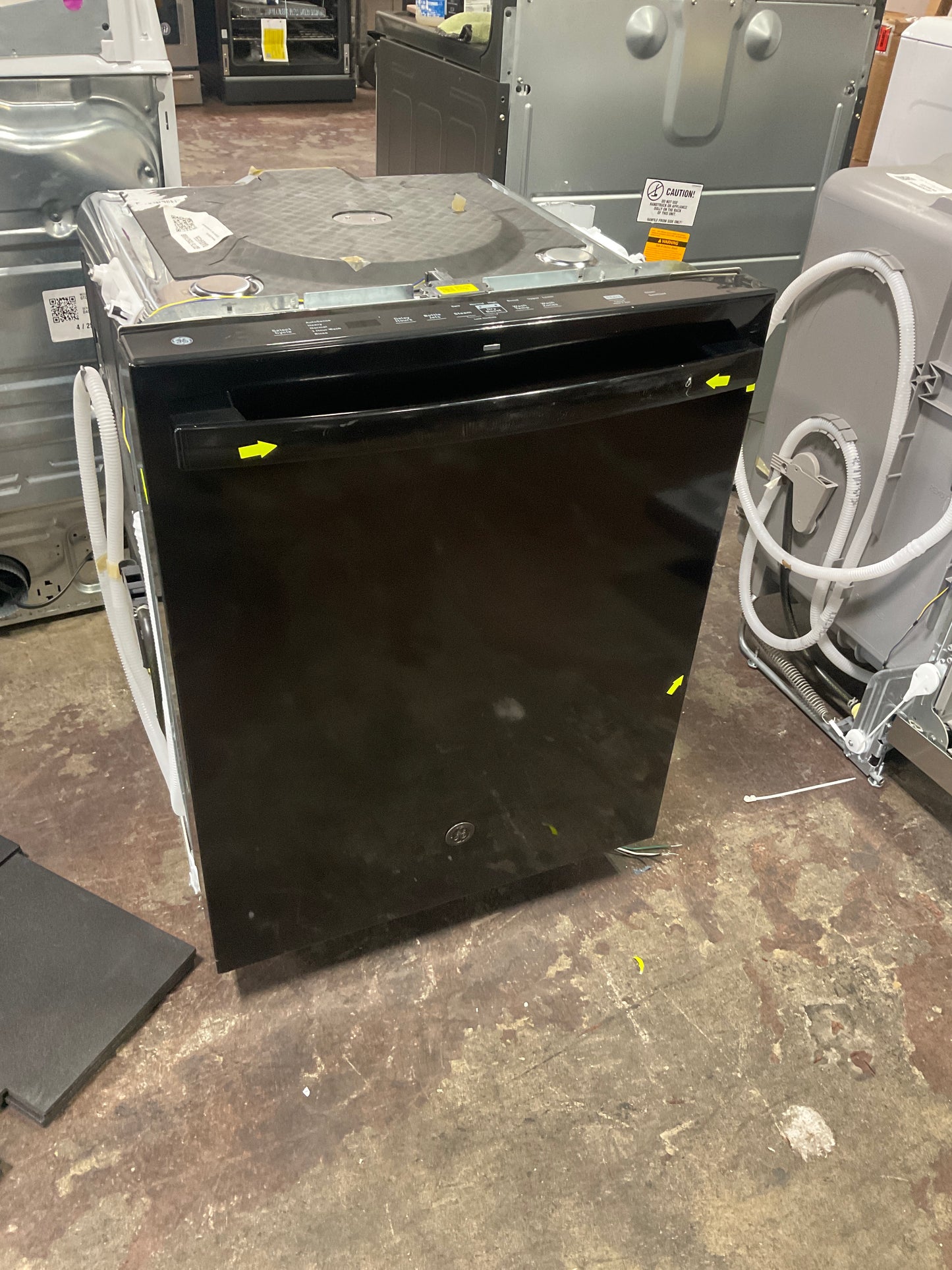 Front view, doors closed