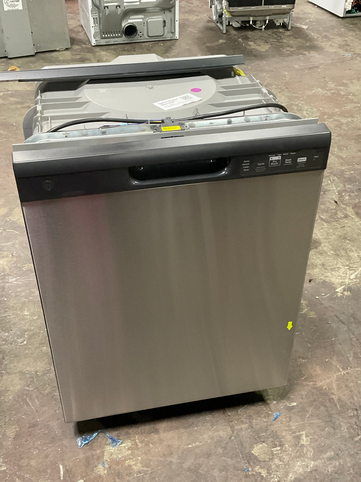 Front view, doors closed