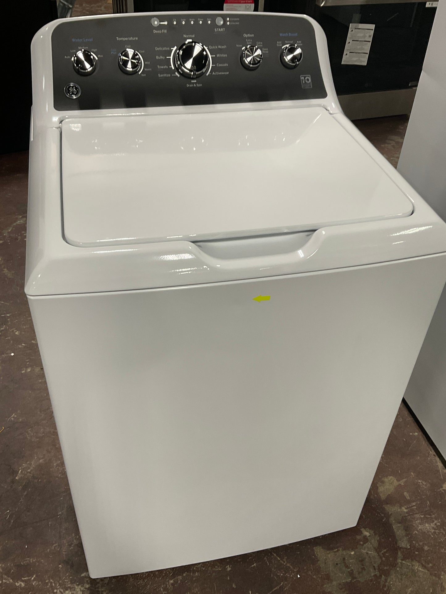 Front view, door closed