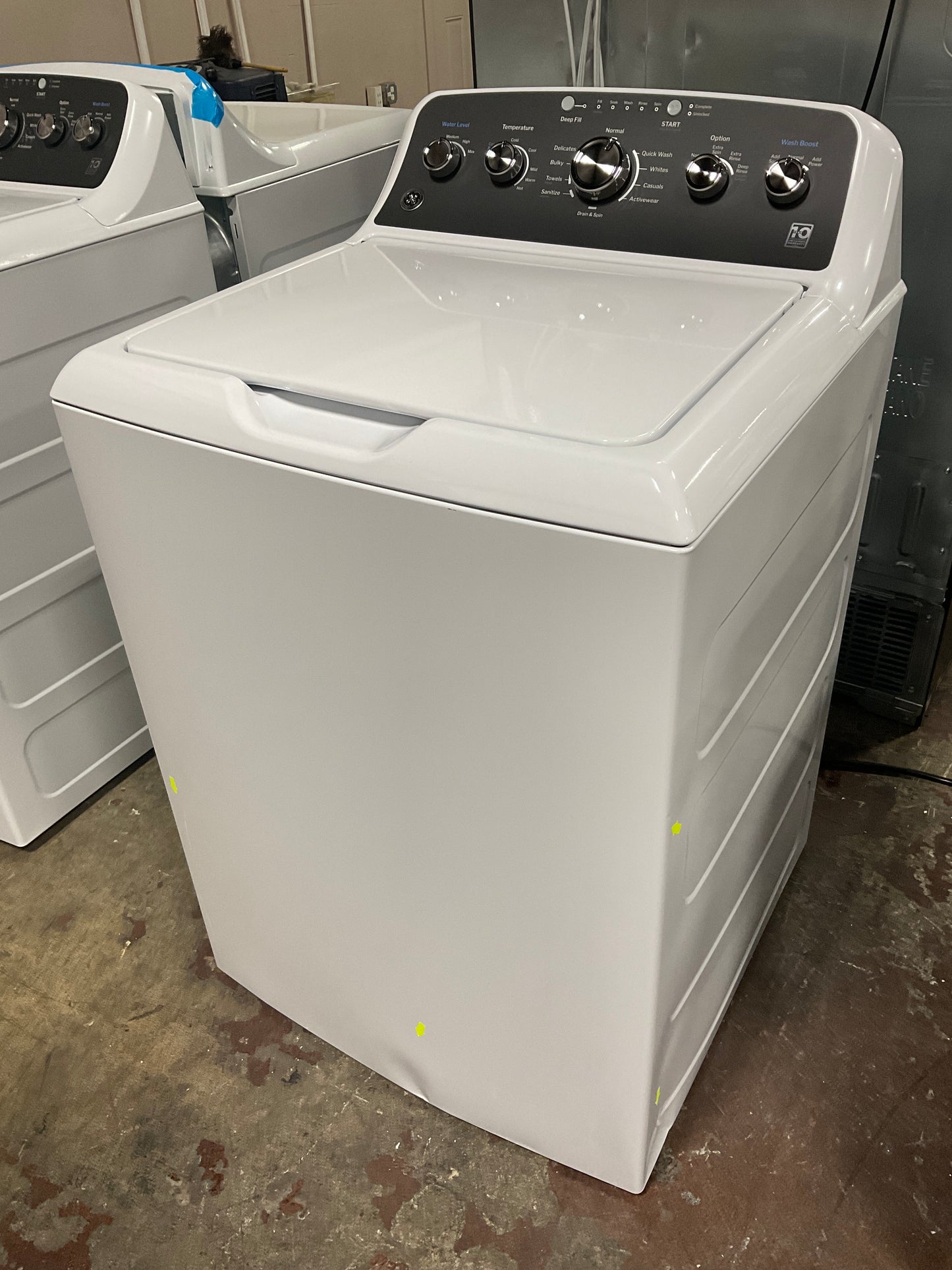 Front view, door closed