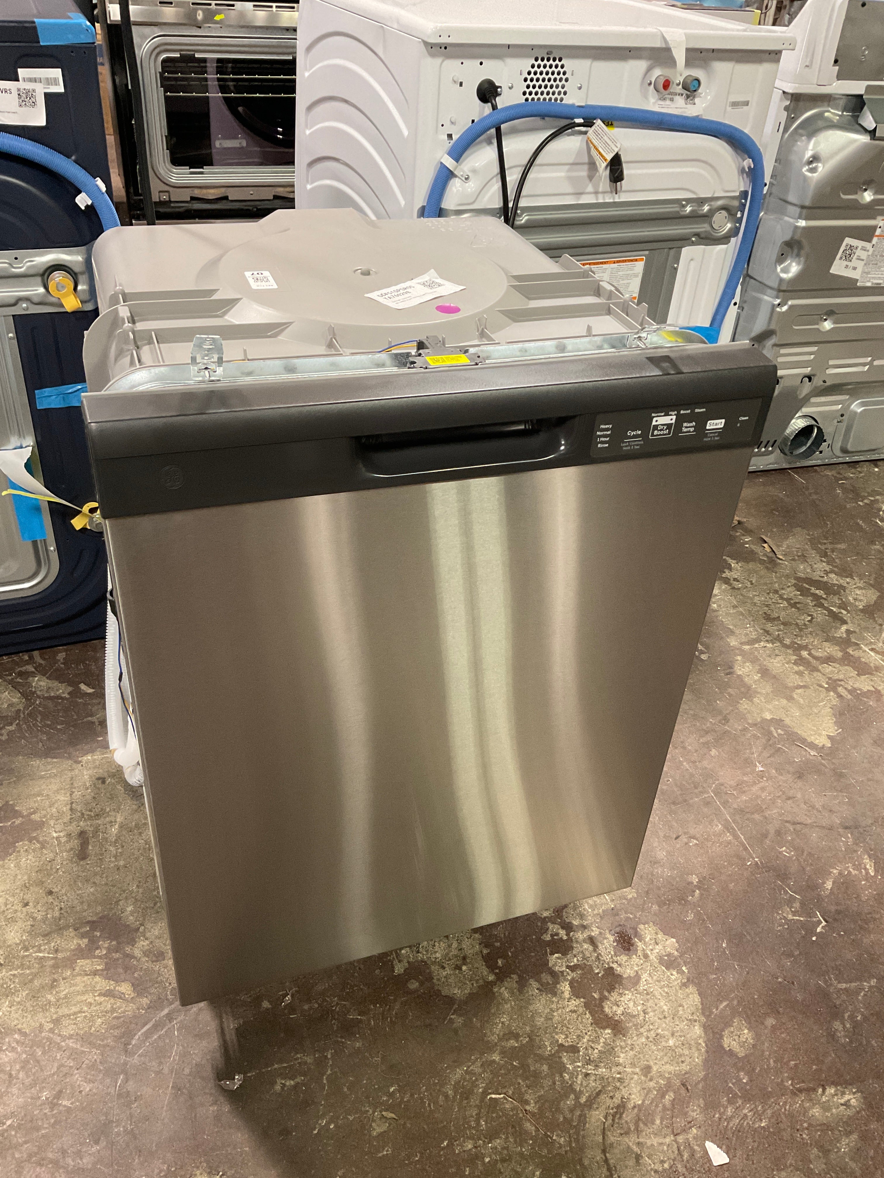 Front view, doors closed