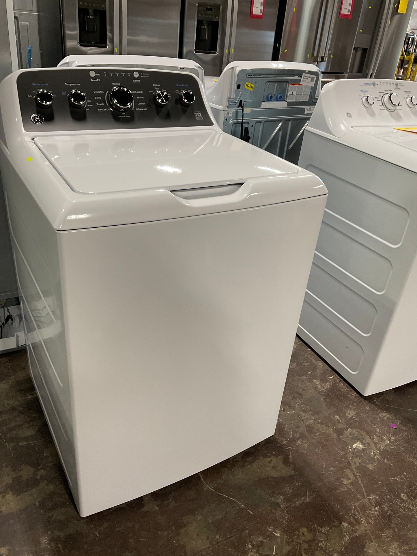 Front view, door closed